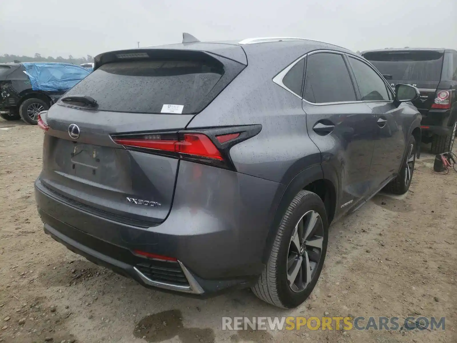 4 Фотография поврежденного автомобиля JTJBJRBZ0K2098201 LEXUS NX 2019