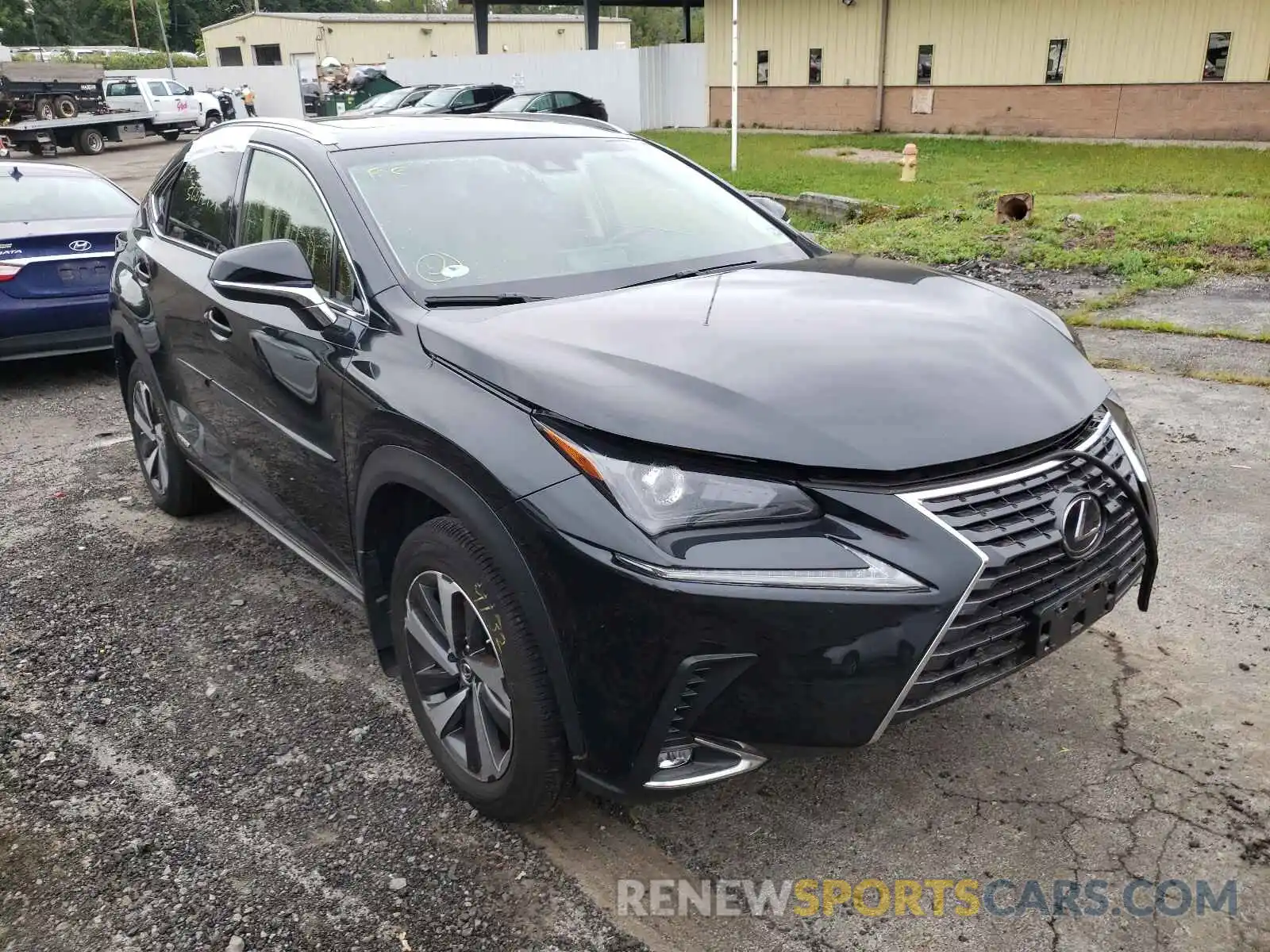 1 Photograph of a damaged car JTJBJRBZ0K2105292 LEXUS NX 2019