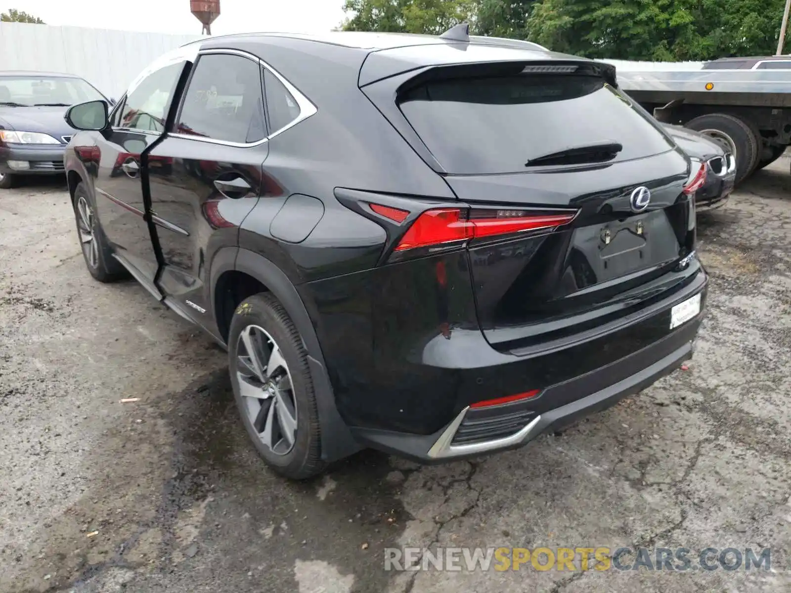 3 Фотография поврежденного автомобиля JTJBJRBZ0K2105292 LEXUS NX 2019