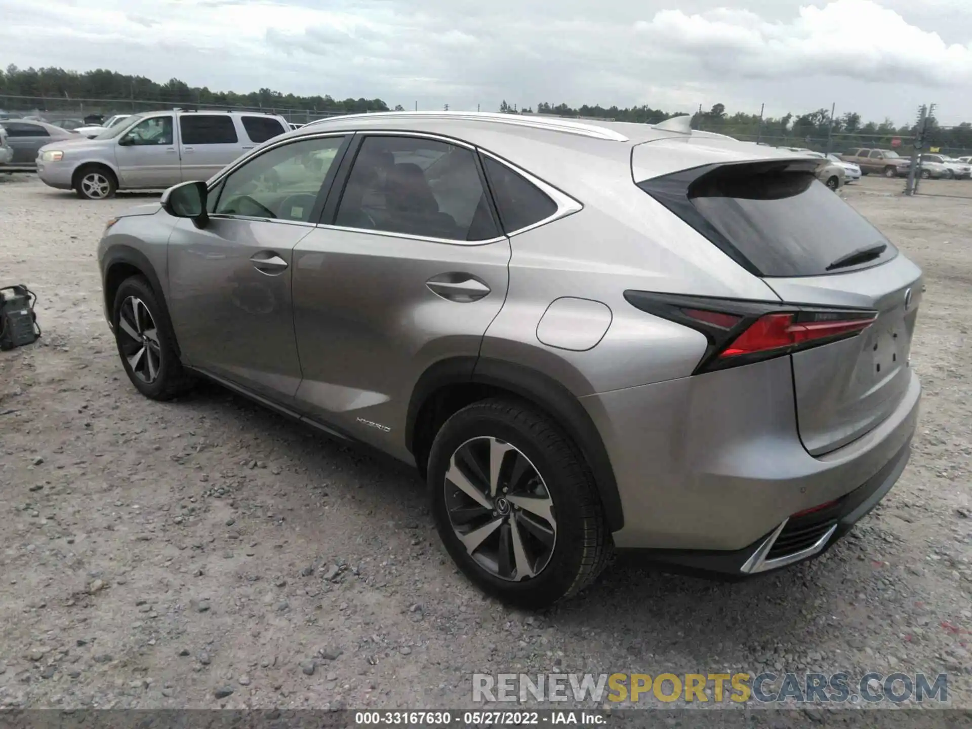 3 Фотография поврежденного автомобиля JTJBJRBZ0K2106703 LEXUS NX 2019