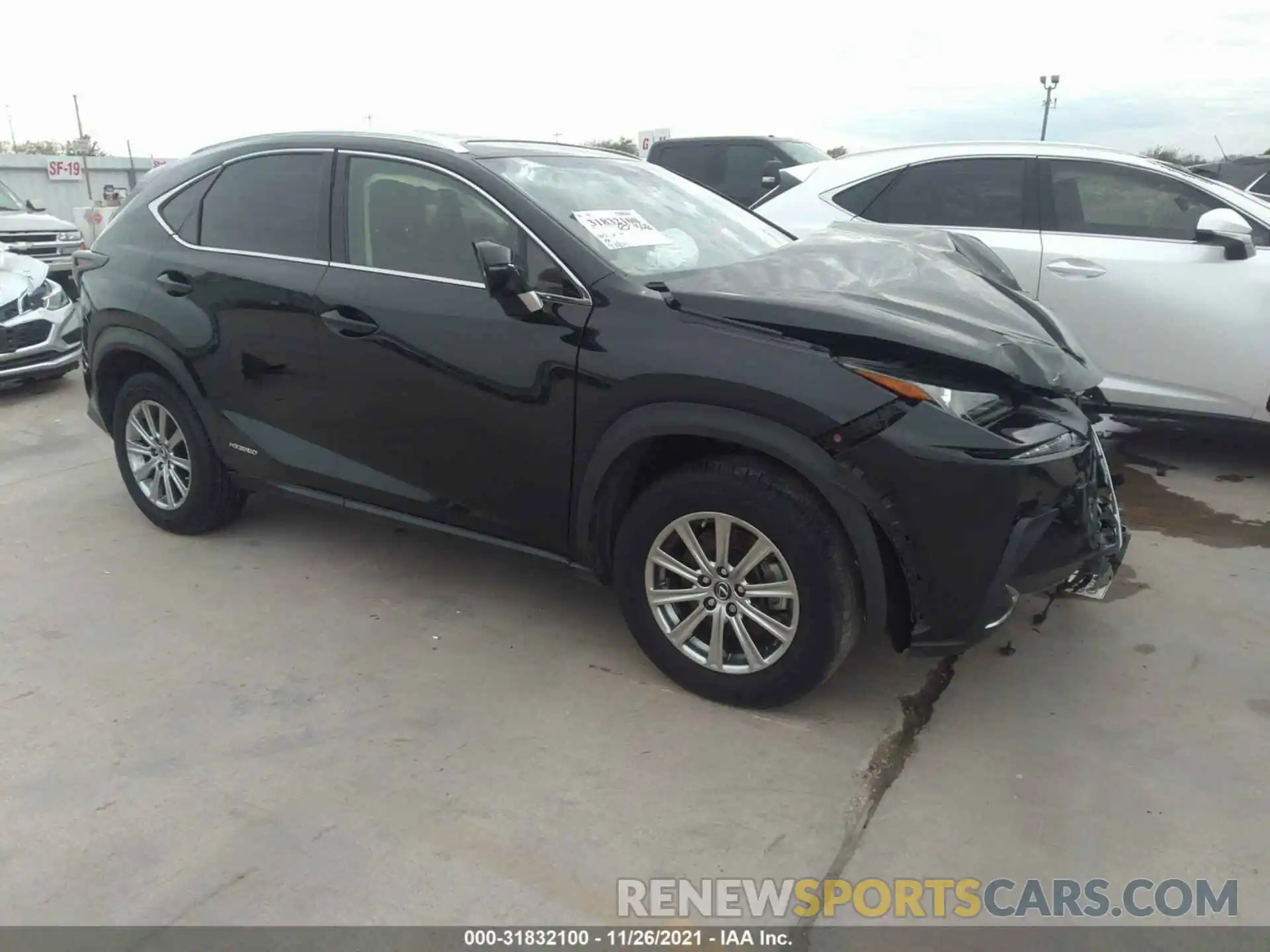 1 Photograph of a damaged car JTJBJRBZ0K2111125 LEXUS NX 2019