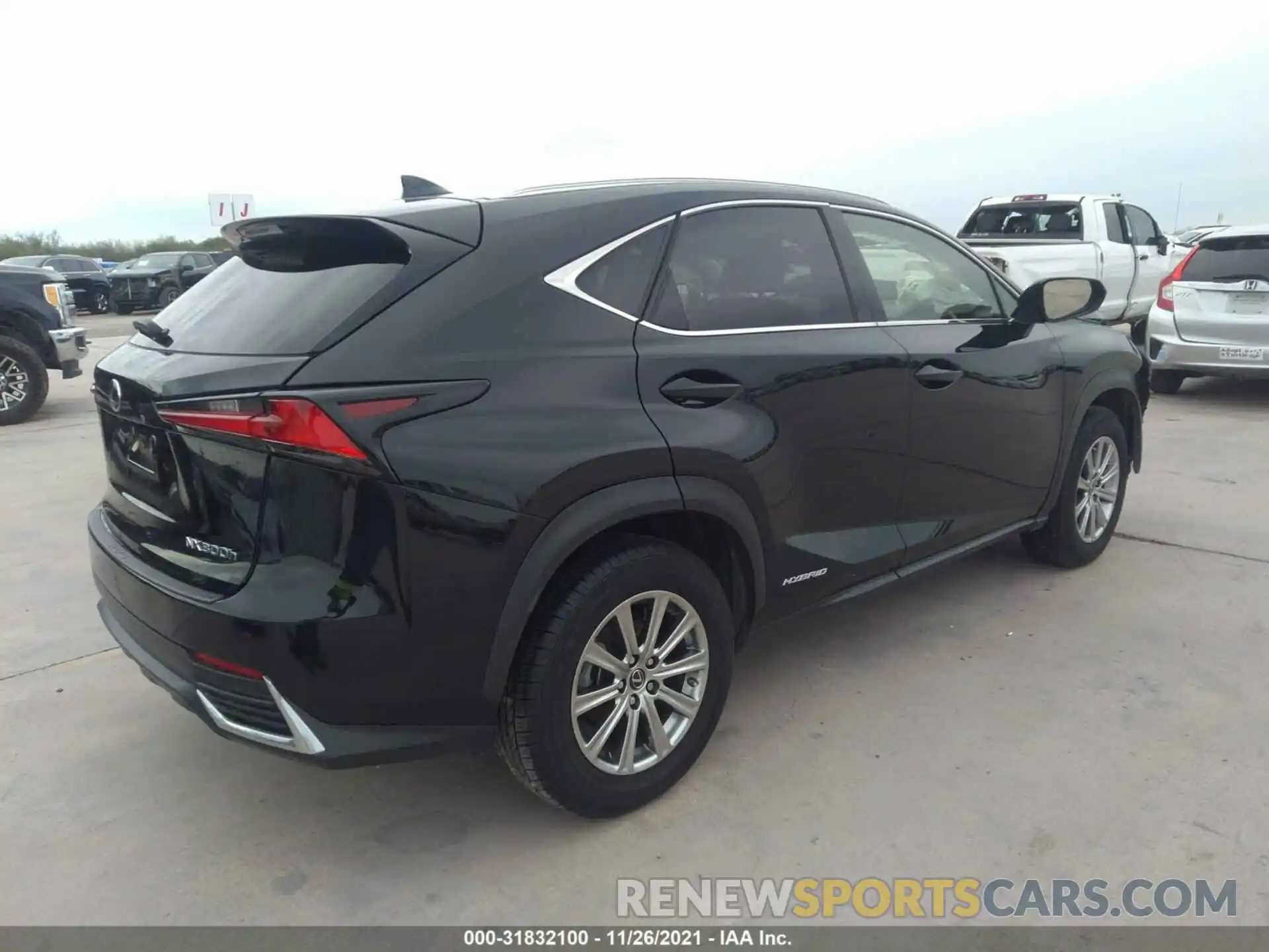 4 Фотография поврежденного автомобиля JTJBJRBZ0K2111125 LEXUS NX 2019