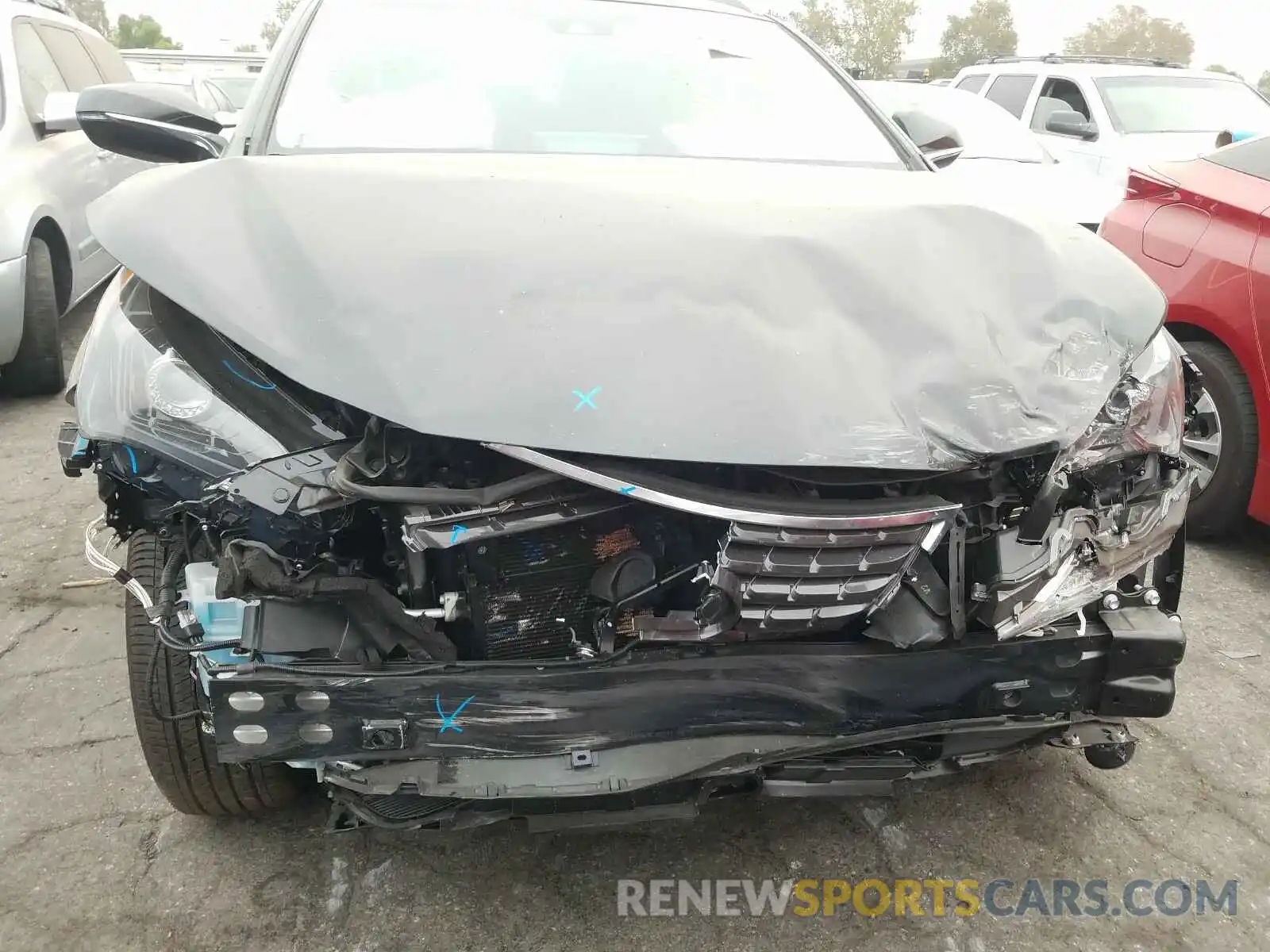 9 Photograph of a damaged car JTJBJRBZ0K2113215 LEXUS NX 2019