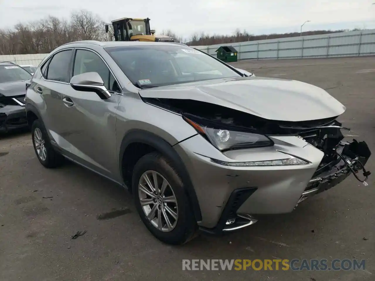 1 Фотография поврежденного автомобиля JTJBJRBZ0K2114381 LEXUS NX 2019