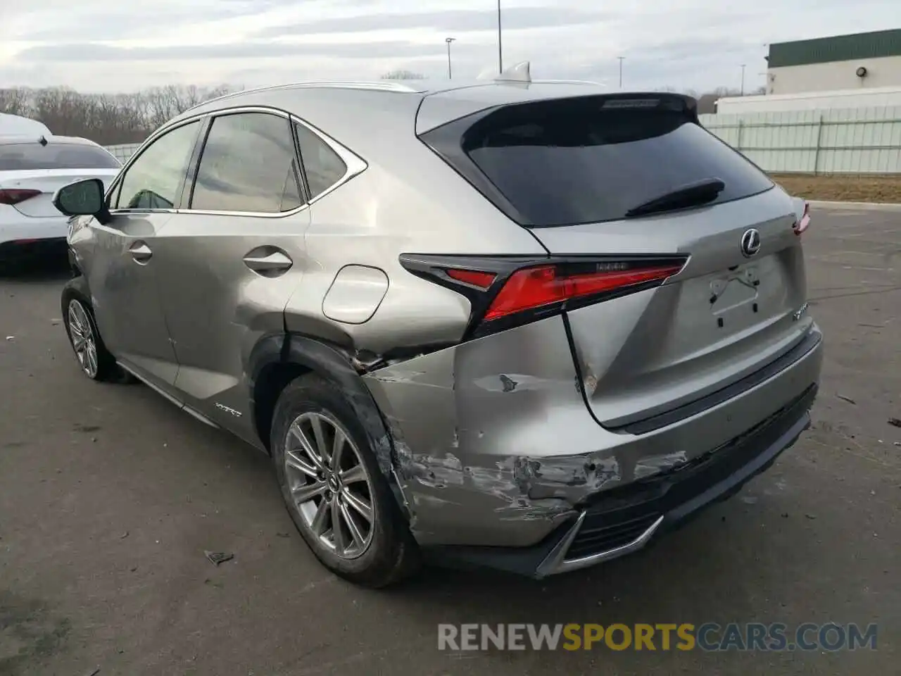 3 Фотография поврежденного автомобиля JTJBJRBZ0K2114381 LEXUS NX 2019