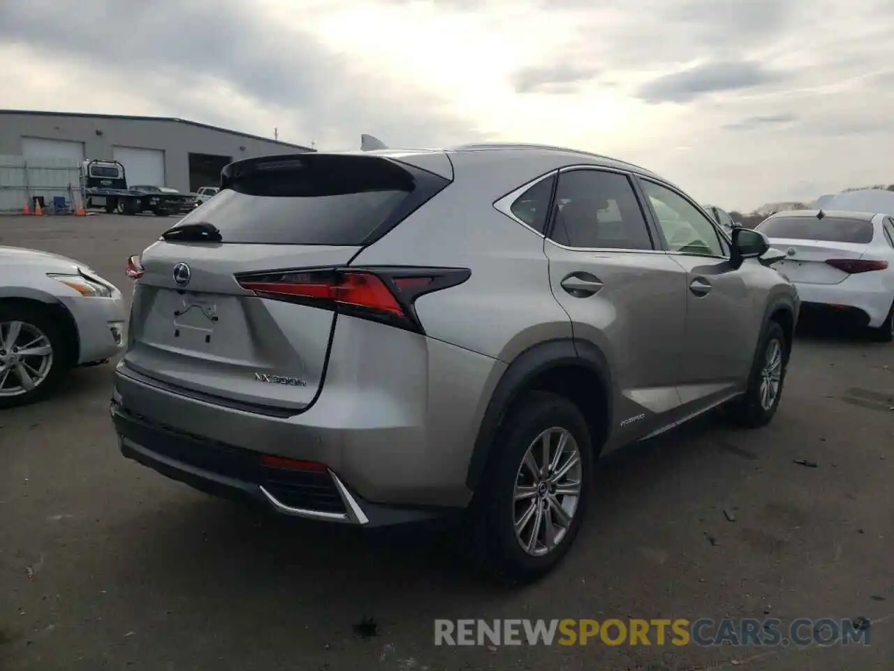 4 Фотография поврежденного автомобиля JTJBJRBZ0K2114381 LEXUS NX 2019