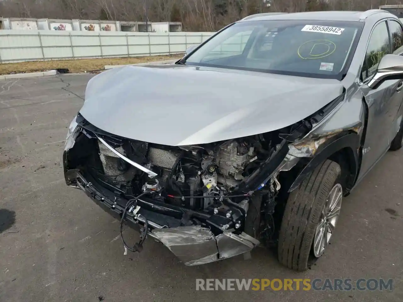 9 Photograph of a damaged car JTJBJRBZ0K2114381 LEXUS NX 2019