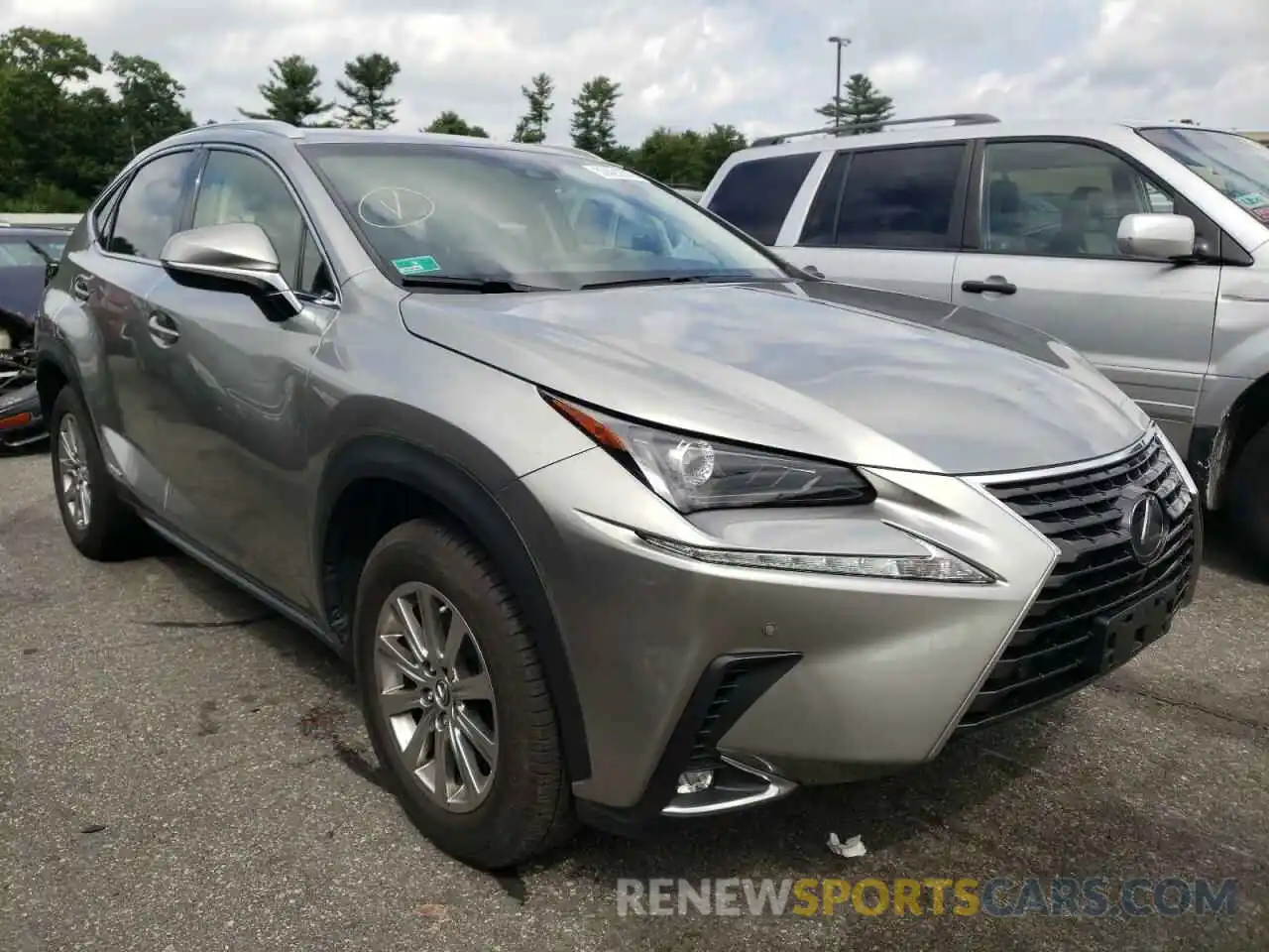 1 Photograph of a damaged car JTJBJRBZ0K2114848 LEXUS NX 2019