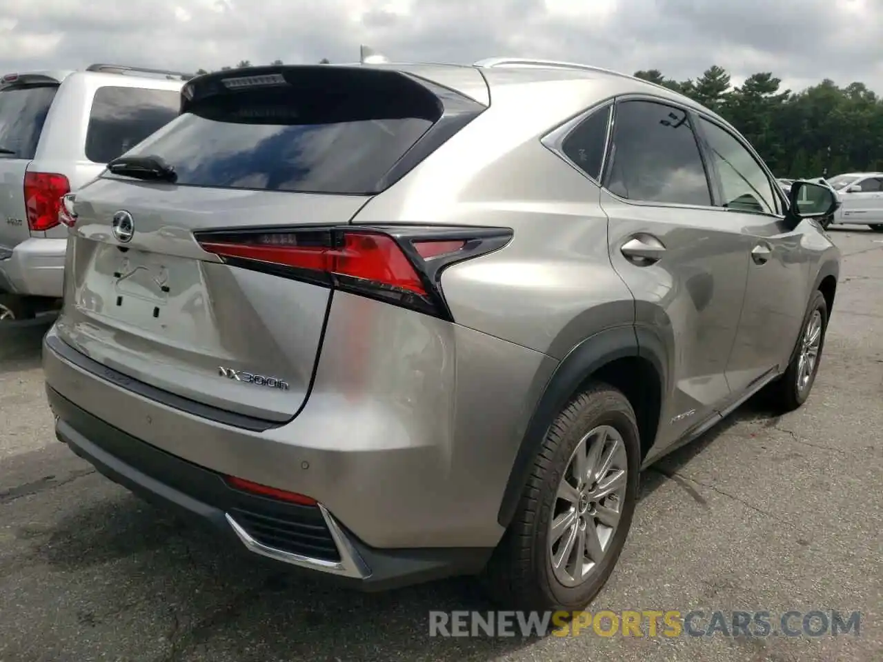 4 Photograph of a damaged car JTJBJRBZ0K2114848 LEXUS NX 2019