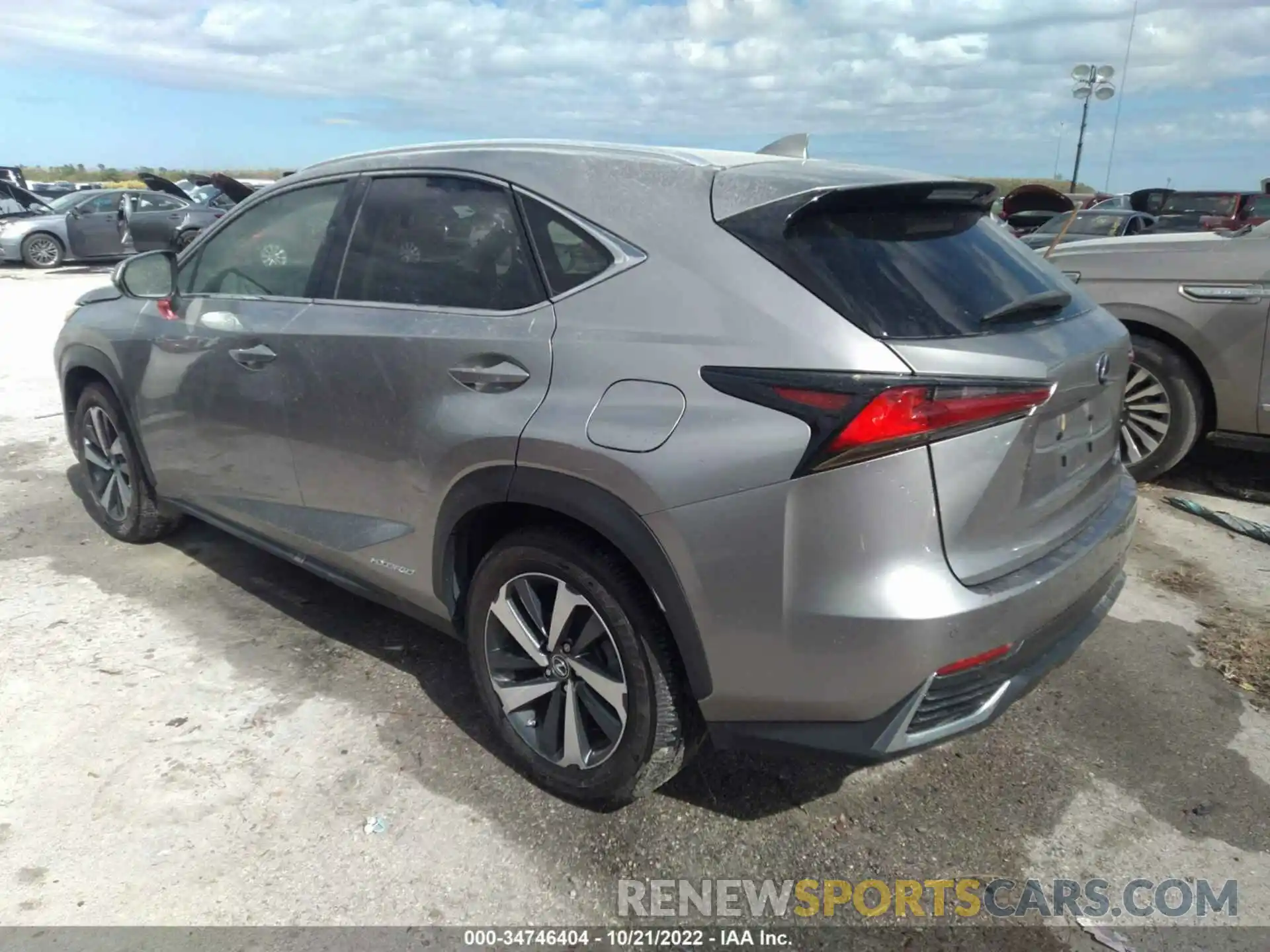 3 Photograph of a damaged car JTJBJRBZ0K2119628 LEXUS NX 2019