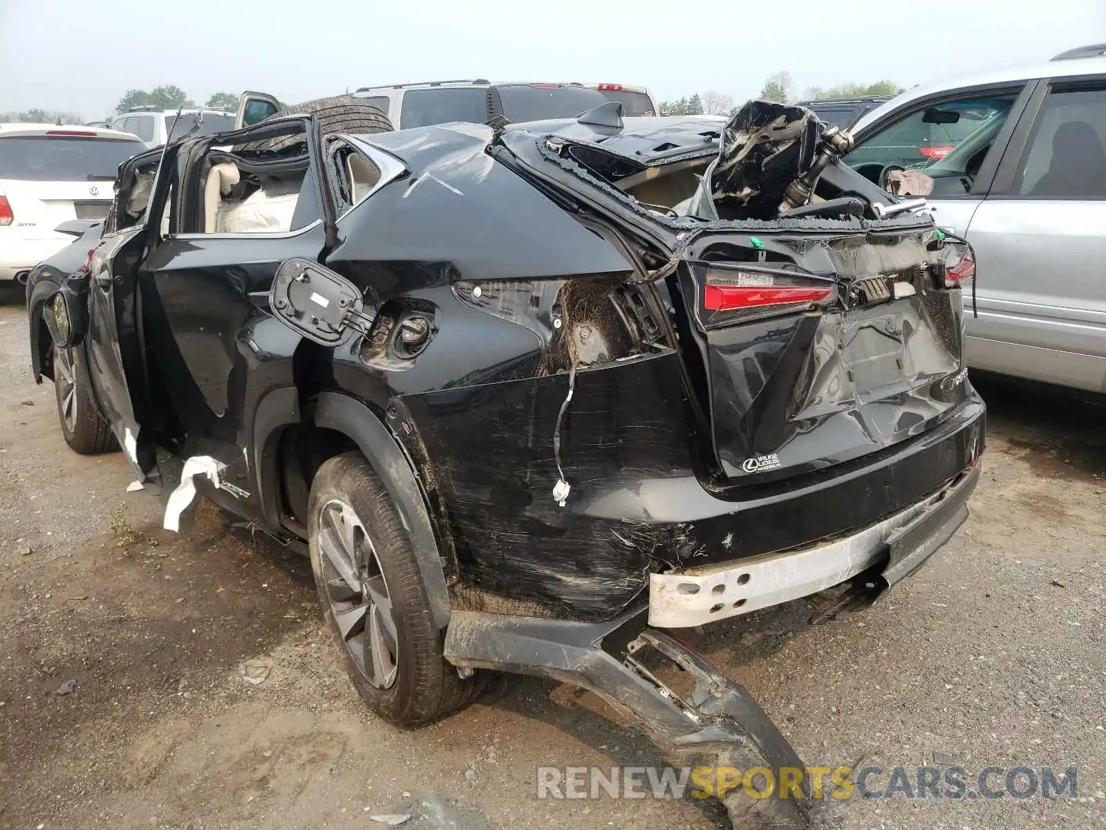 3 Photograph of a damaged car JTJBJRBZ1K2098711 LEXUS NX 2019