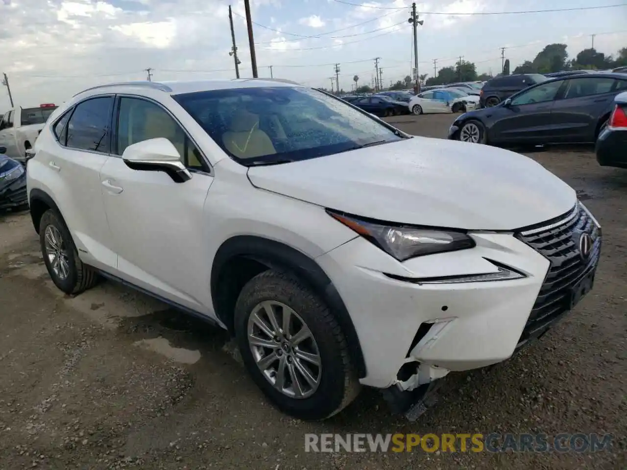 1 Photograph of a damaged car JTJBJRBZ1K2099535 LEXUS NX 2019