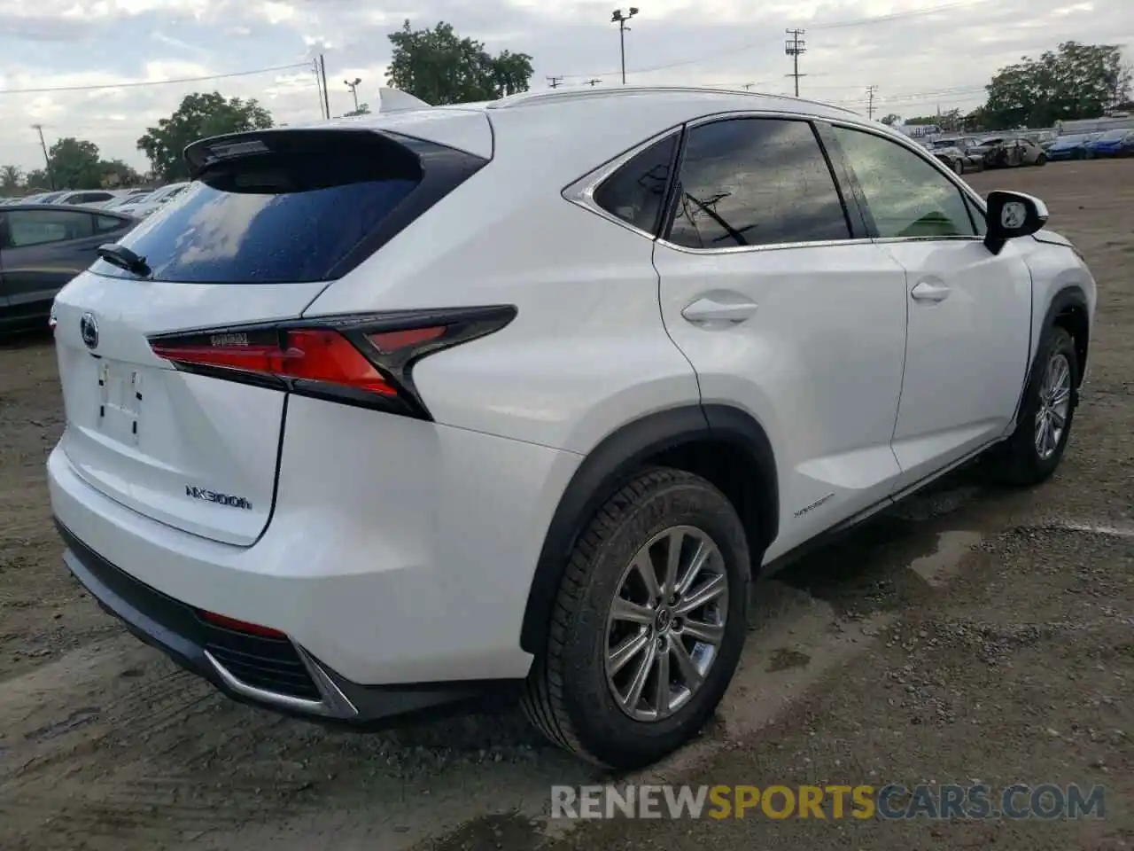 4 Photograph of a damaged car JTJBJRBZ1K2099535 LEXUS NX 2019