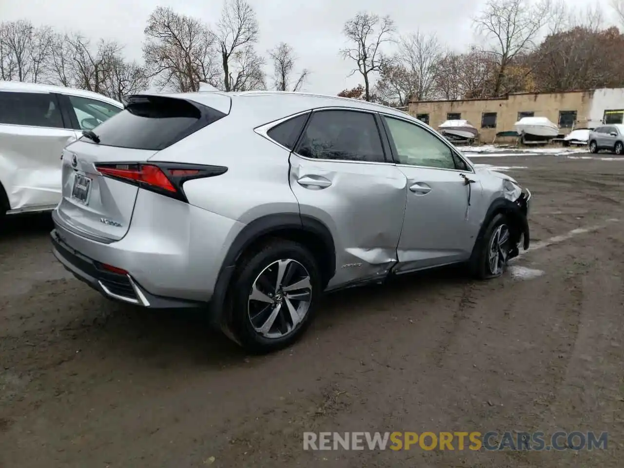 4 Фотография поврежденного автомобиля JTJBJRBZ1K2102031 LEXUS NX 2019