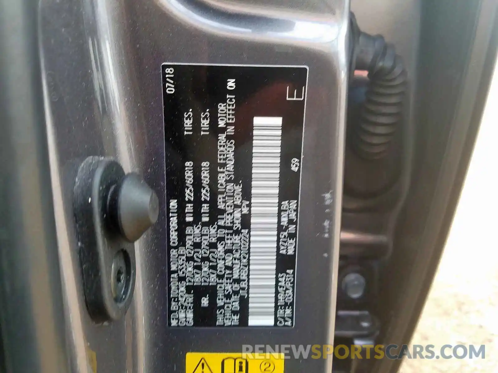 10 Photograph of a damaged car JTJBJRBZ1K2102224 LEXUS NX 2019