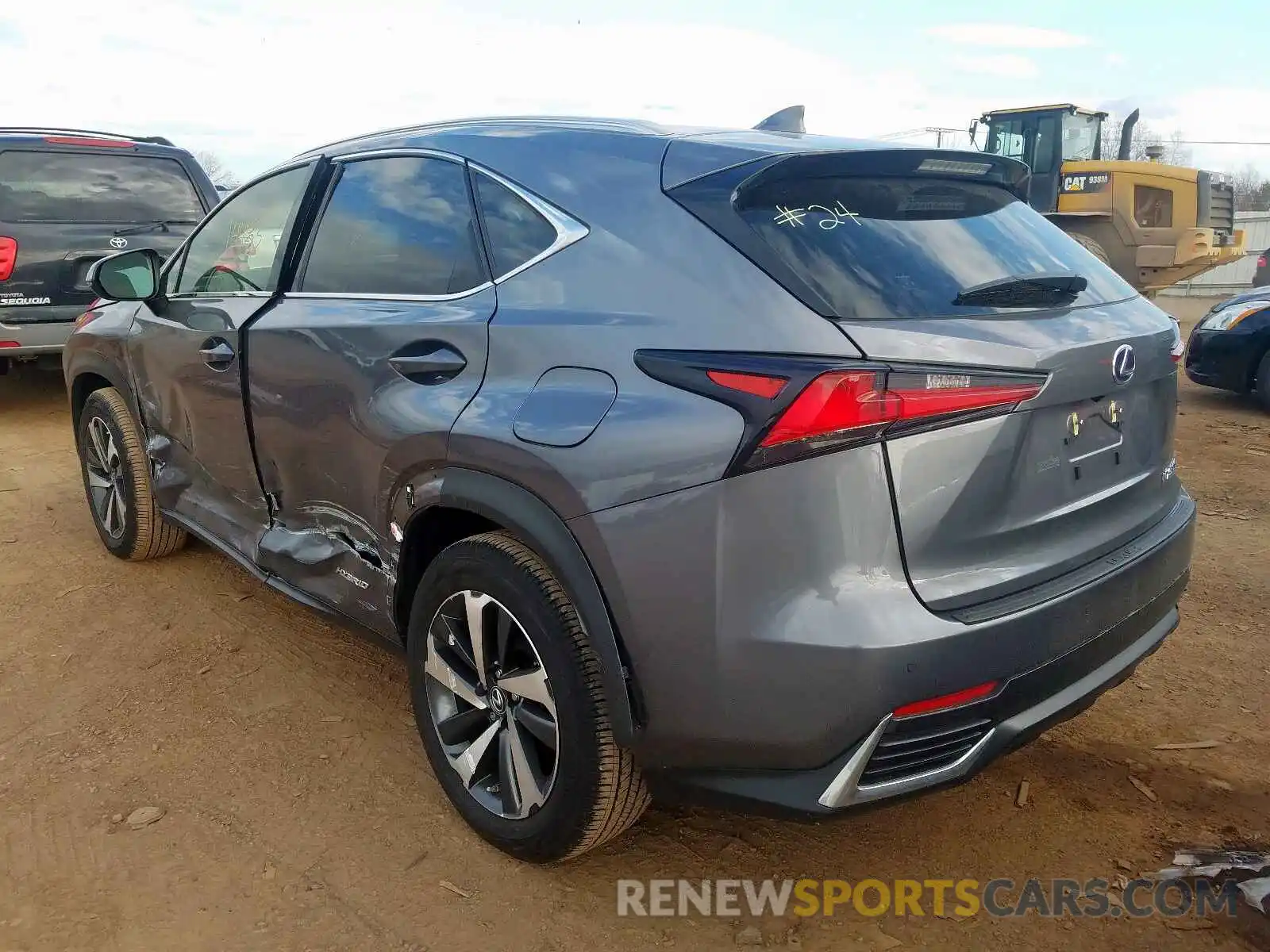 3 Photograph of a damaged car JTJBJRBZ1K2102224 LEXUS NX 2019