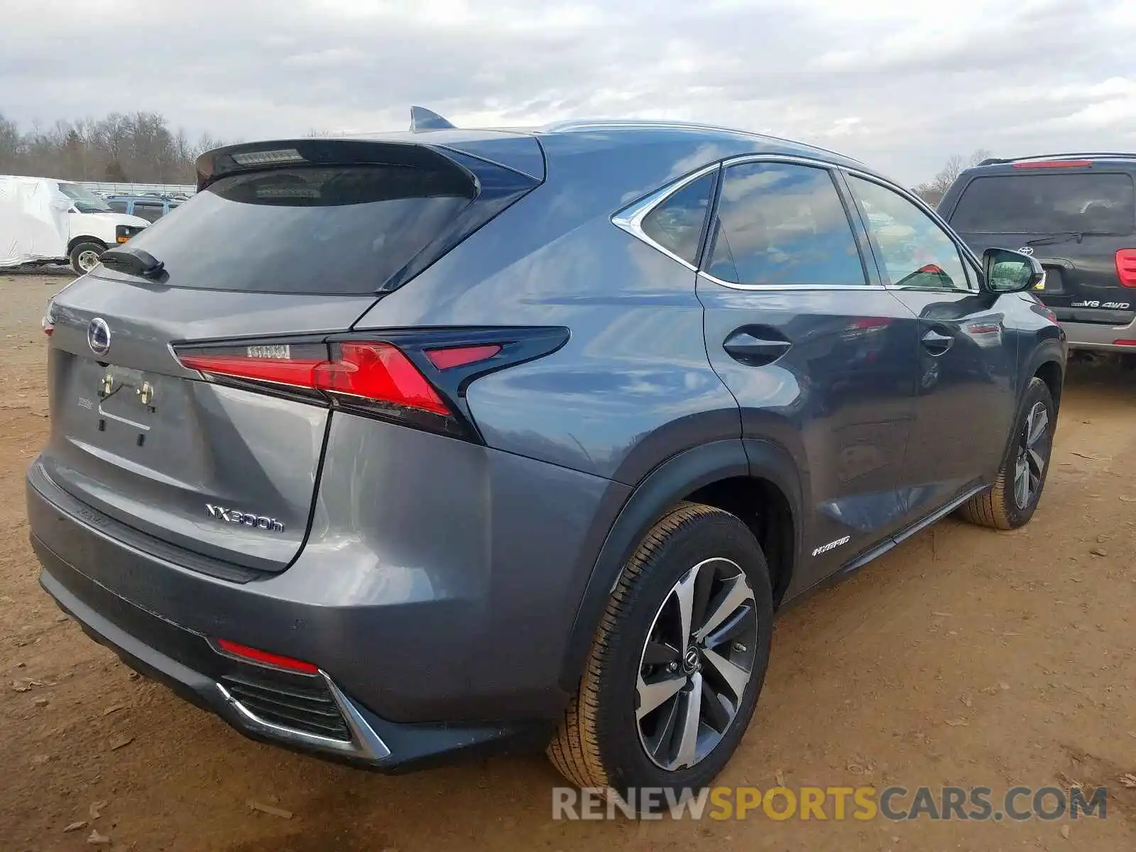 4 Photograph of a damaged car JTJBJRBZ1K2102224 LEXUS NX 2019