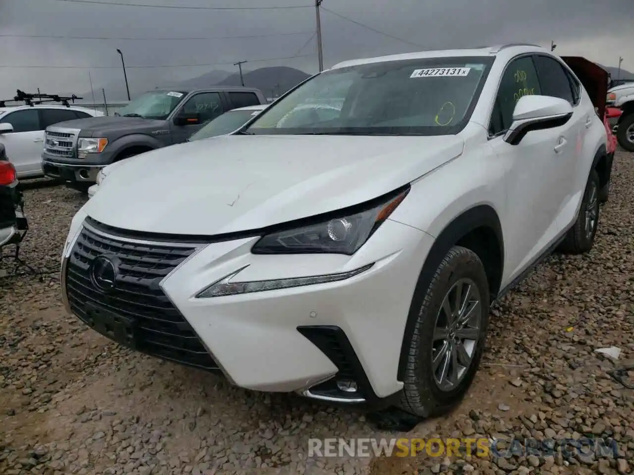 2 Photograph of a damaged car JTJBJRBZ1K2103311 LEXUS NX 2019