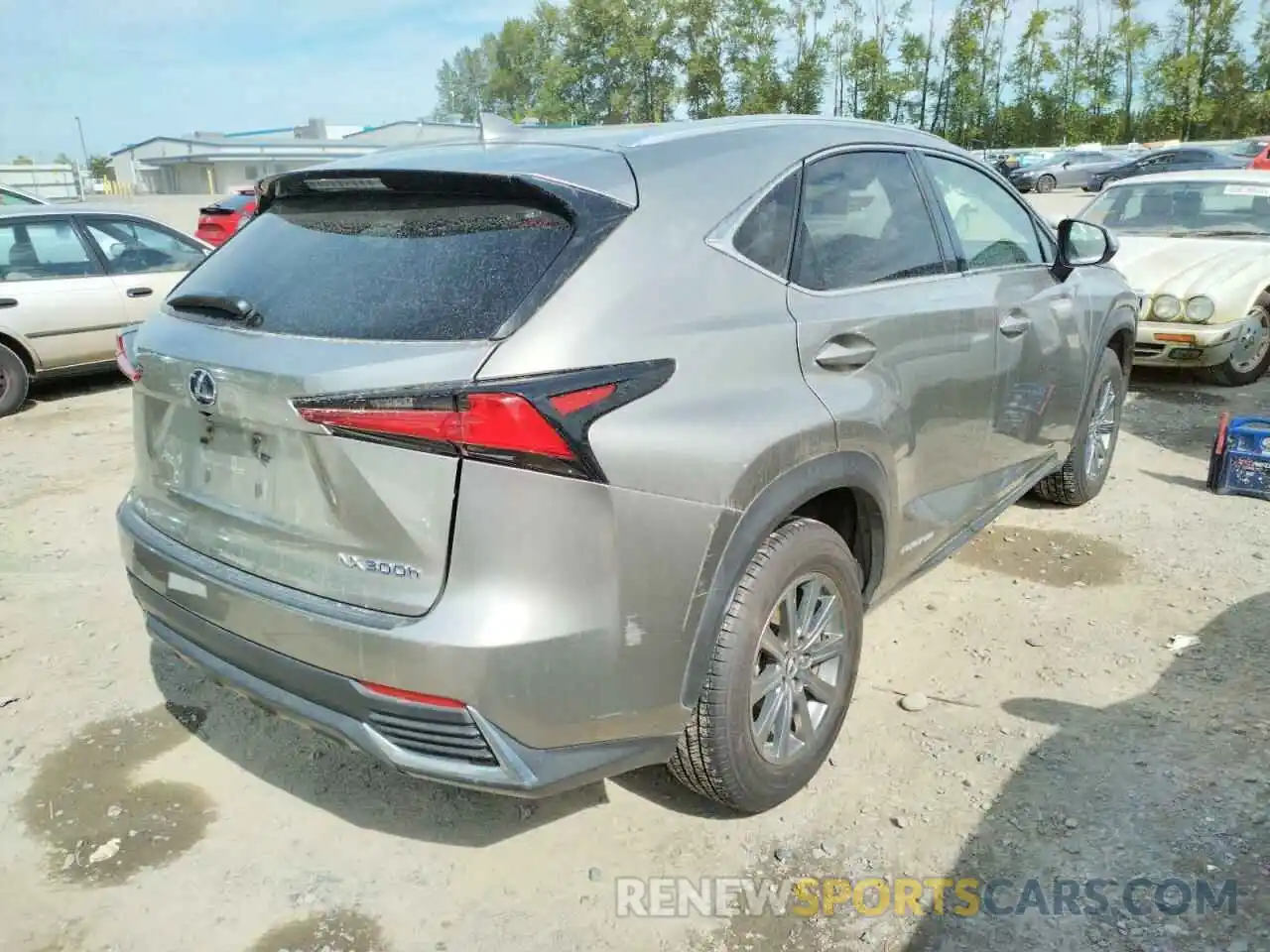 4 Фотография поврежденного автомобиля JTJBJRBZ1K2107083 LEXUS NX 2019