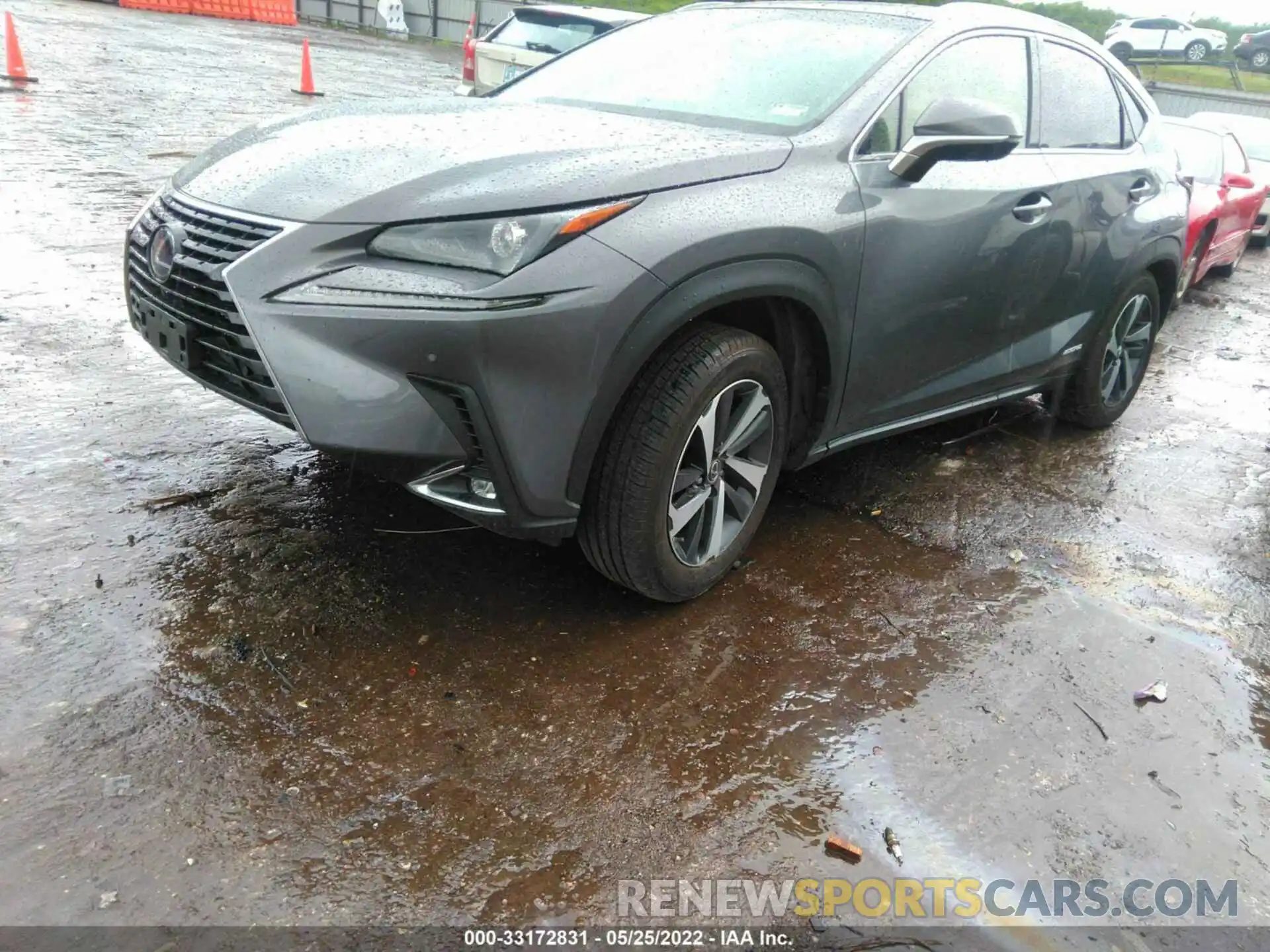 2 Photograph of a damaged car JTJBJRBZ1K2110372 LEXUS NX 2019