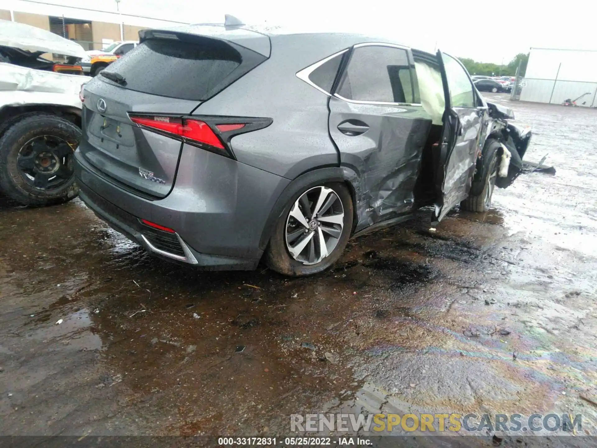 4 Photograph of a damaged car JTJBJRBZ1K2110372 LEXUS NX 2019