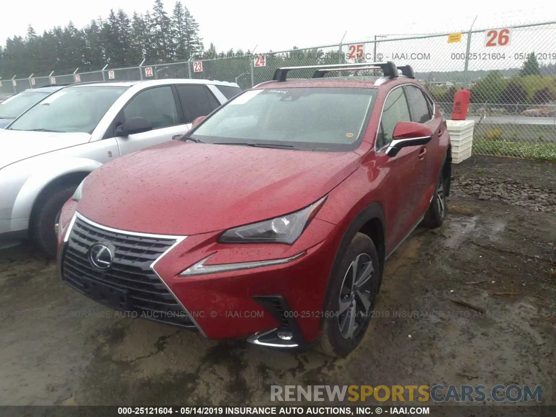 2 Photograph of a damaged car JTJBJRBZ1K2110436 LEXUS NX 2019