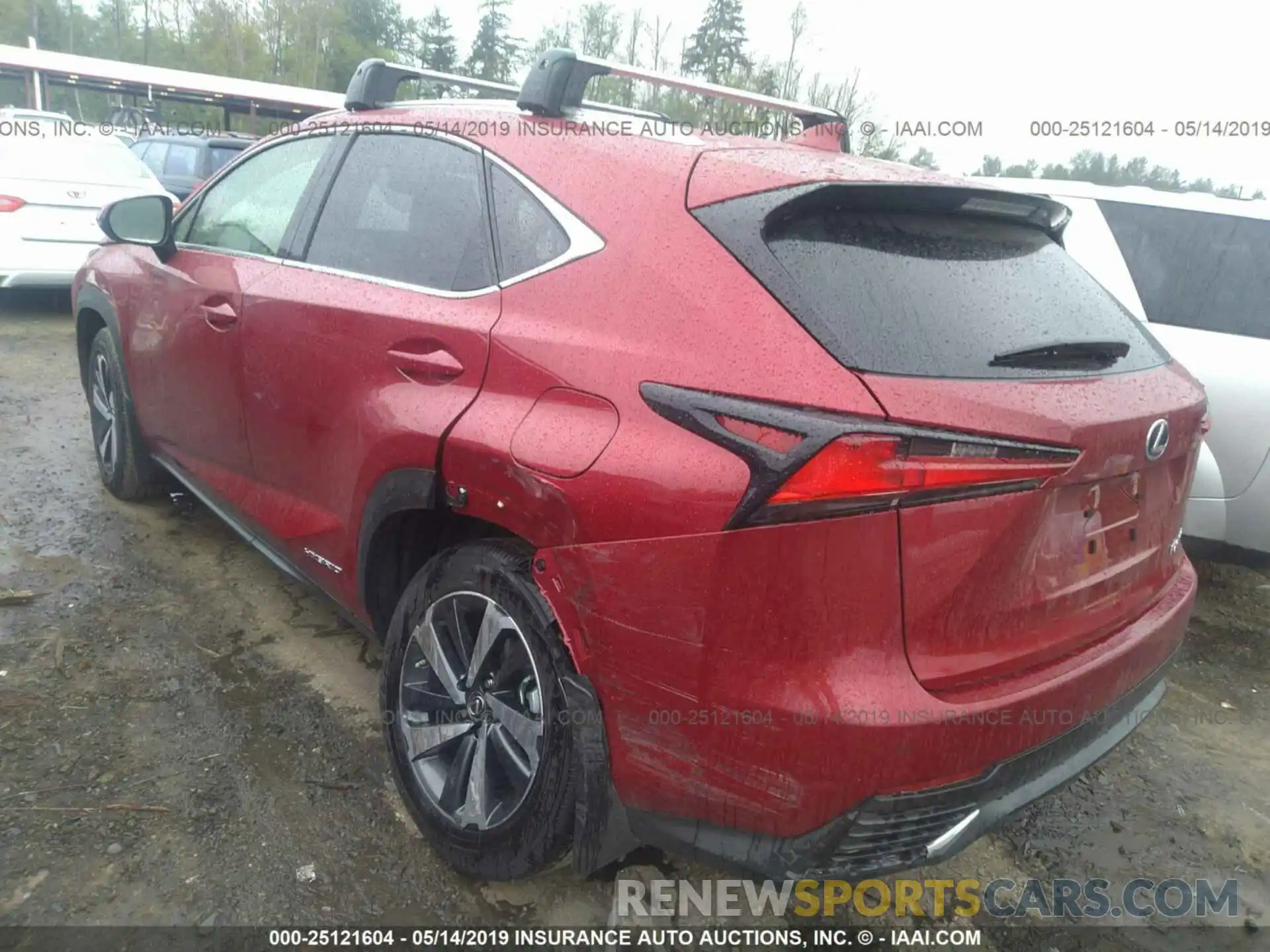 3 Фотография поврежденного автомобиля JTJBJRBZ1K2110436 LEXUS NX 2019