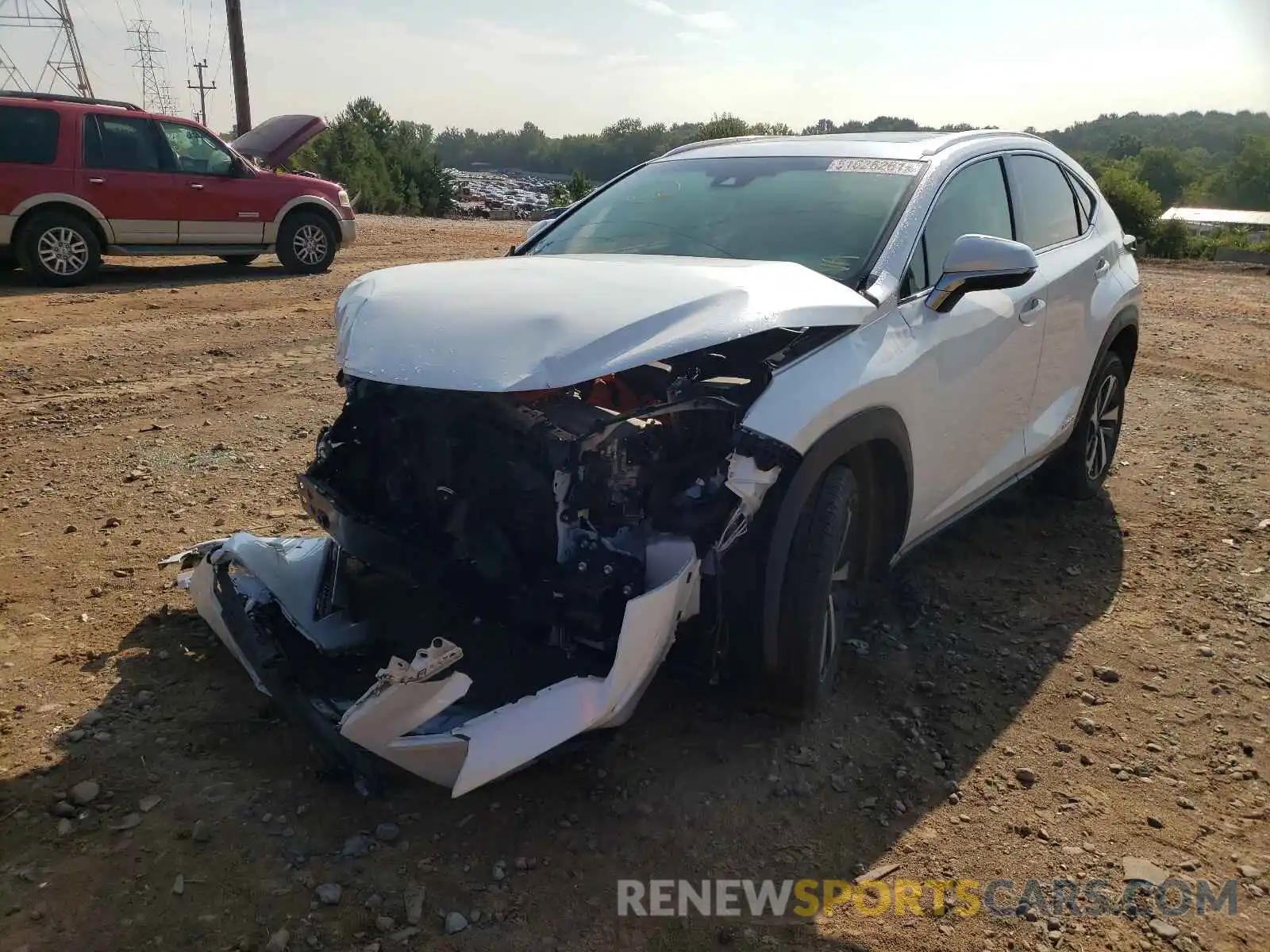 2 Photograph of a damaged car JTJBJRBZ1K2114339 LEXUS NX 2019