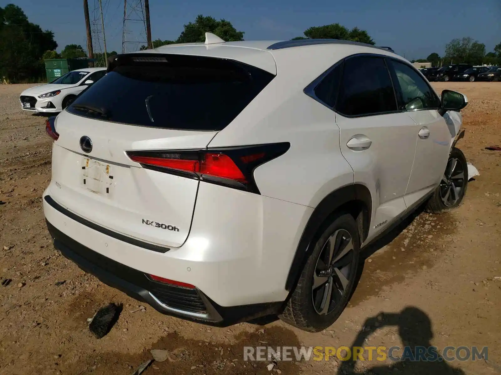 4 Фотография поврежденного автомобиля JTJBJRBZ1K2114339 LEXUS NX 2019