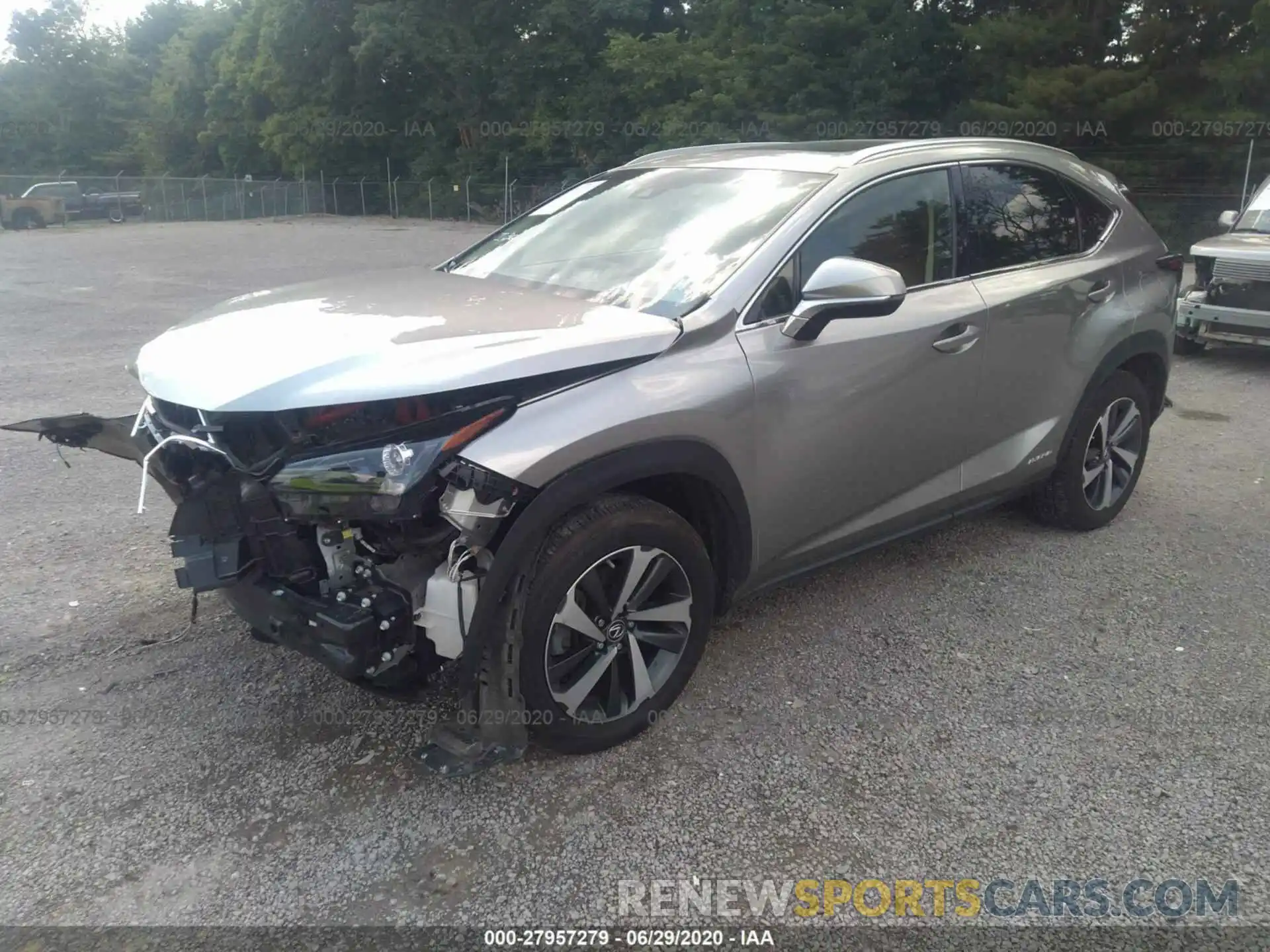 2 Photograph of a damaged car JTJBJRBZ1K2114986 LEXUS NX 2019