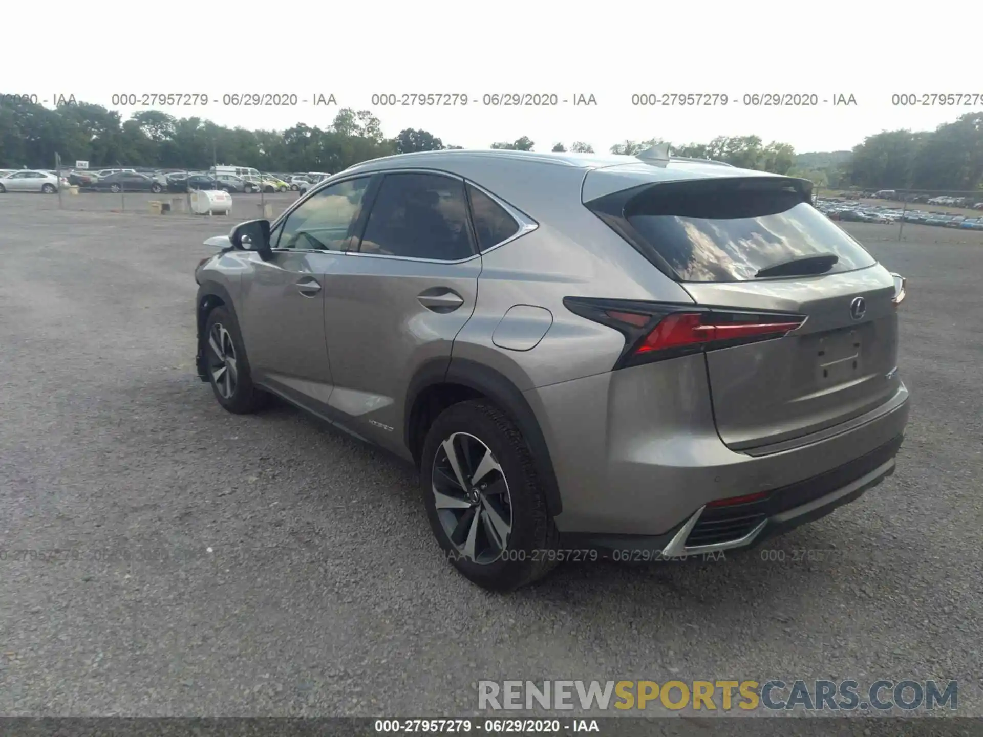 3 Фотография поврежденного автомобиля JTJBJRBZ1K2114986 LEXUS NX 2019