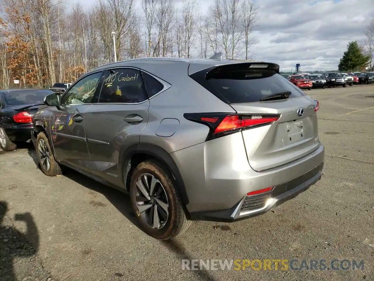 3 Photograph of a damaged car JTJBJRBZ1K2117046 LEXUS NX 2019