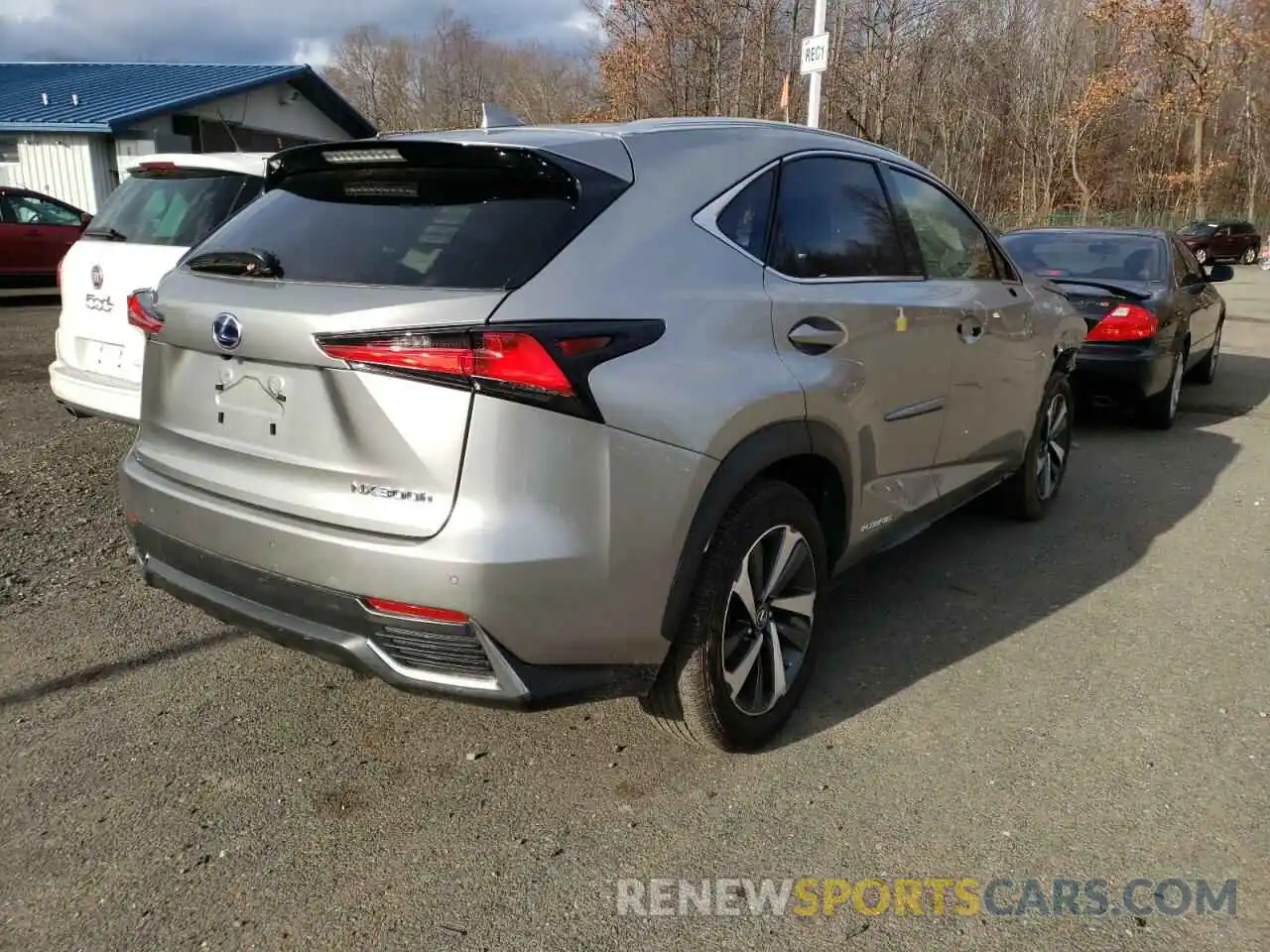 4 Photograph of a damaged car JTJBJRBZ1K2117046 LEXUS NX 2019