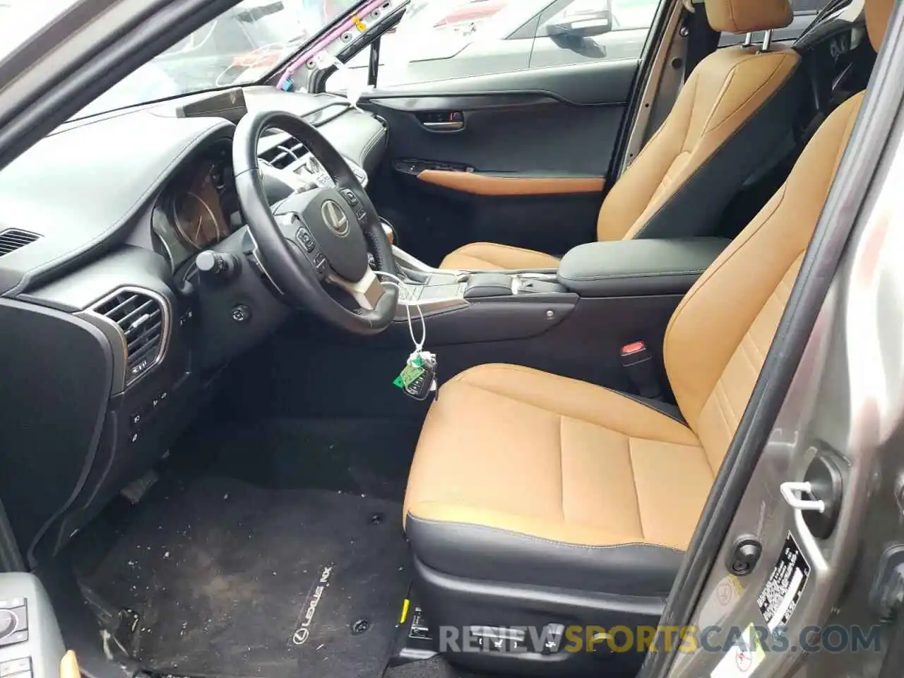 5 Photograph of a damaged car JTJBJRBZ1K2117046 LEXUS NX 2019