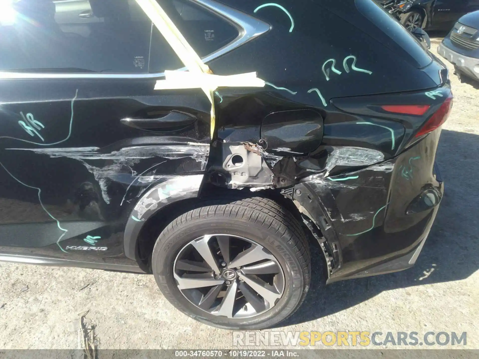 6 Photograph of a damaged car JTJBJRBZ1K2117533 LEXUS NX 2019