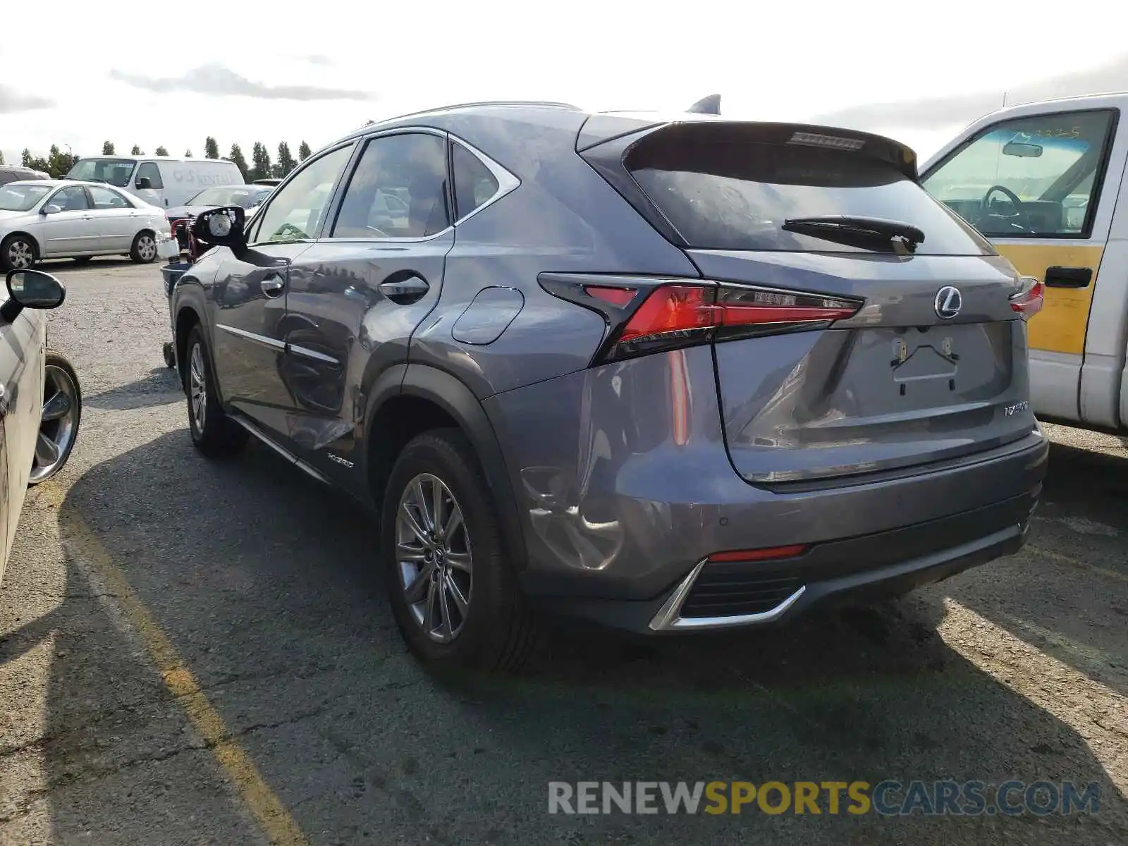 3 Photograph of a damaged car JTJBJRBZ1K2118083 LEXUS NX 2019