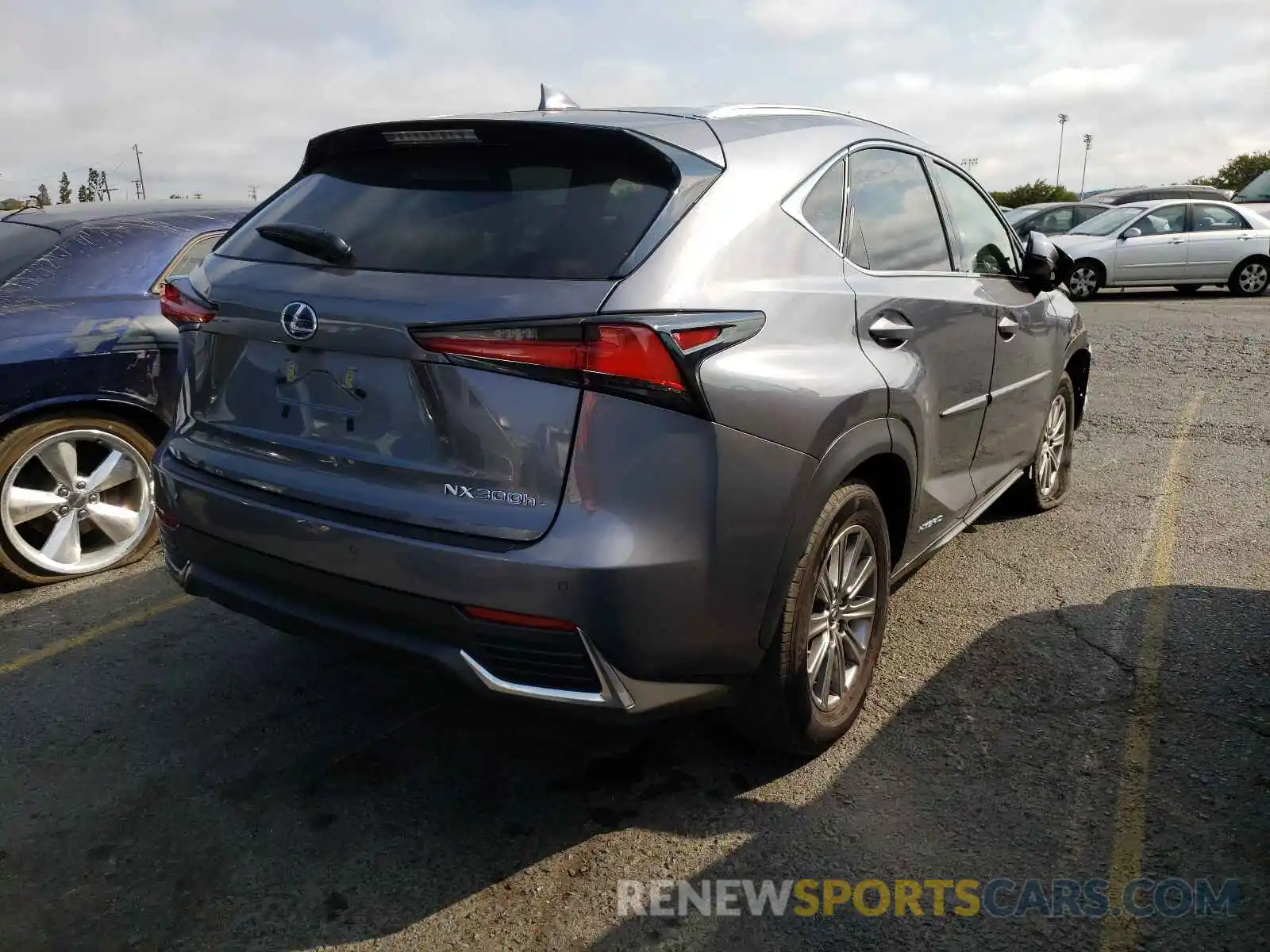 4 Photograph of a damaged car JTJBJRBZ1K2118083 LEXUS NX 2019