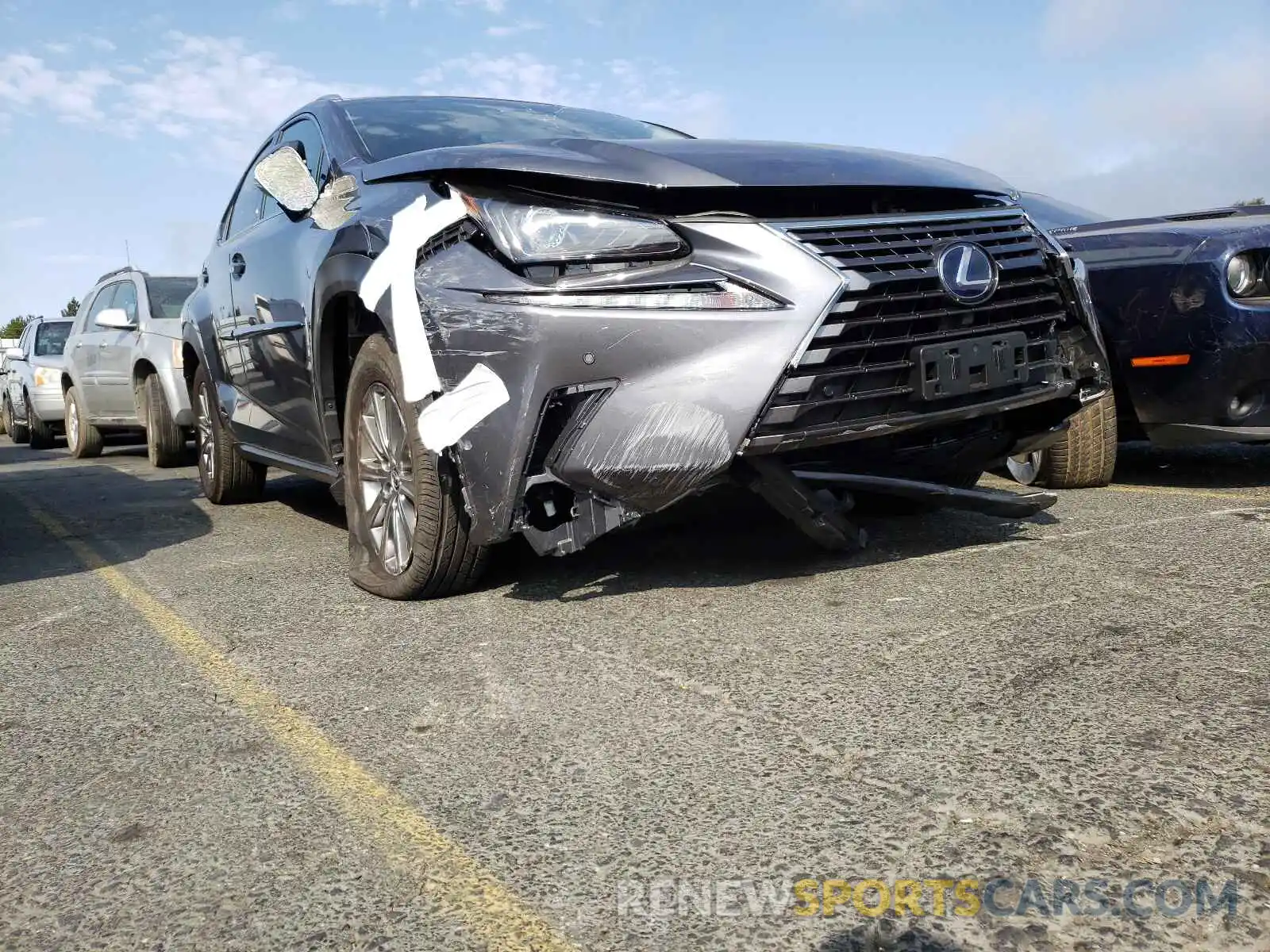 9 Photograph of a damaged car JTJBJRBZ1K2118083 LEXUS NX 2019