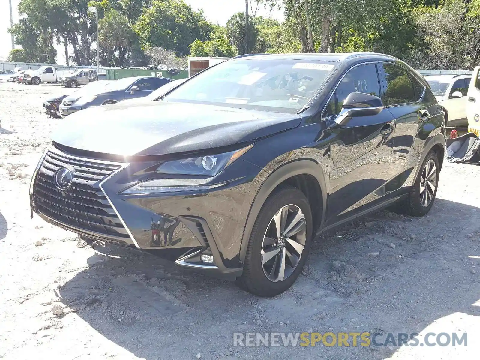 2 Photograph of a damaged car JTJBJRBZ2K2102488 LEXUS NX 2019