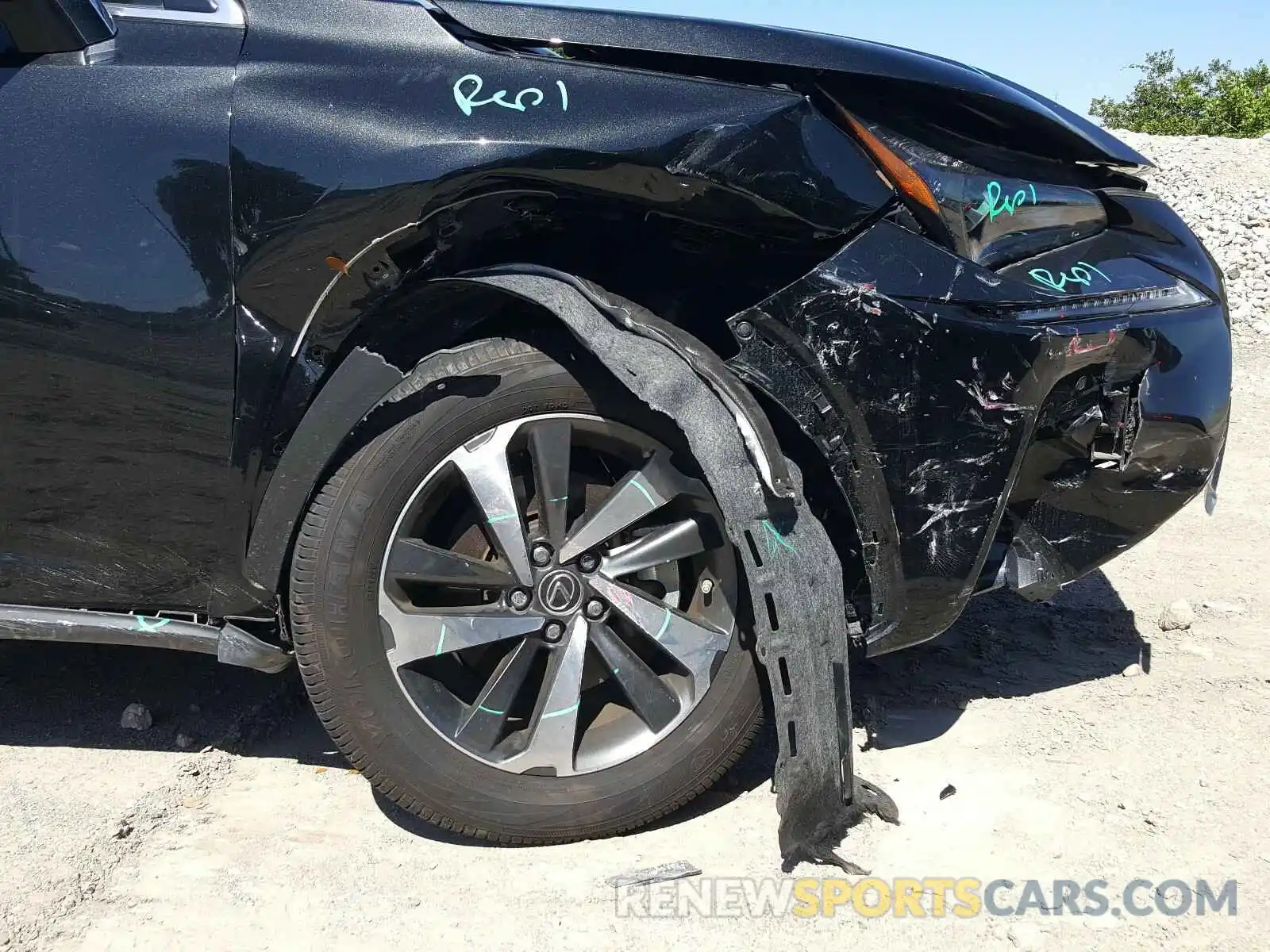 9 Photograph of a damaged car JTJBJRBZ2K2102488 LEXUS NX 2019