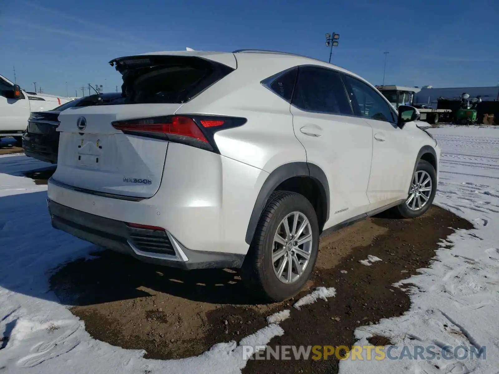 4 Photograph of a damaged car JTJBJRBZ2K2102944 LEXUS NX 2019