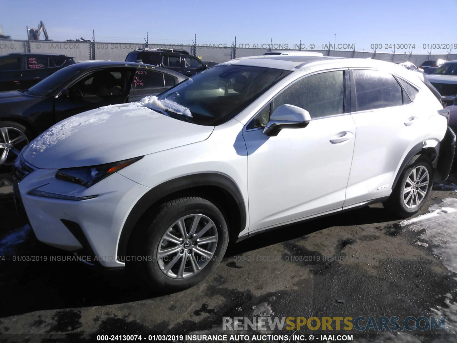 2 Photograph of a damaged car JTJBJRBZ2K2105620 LEXUS NX 2019