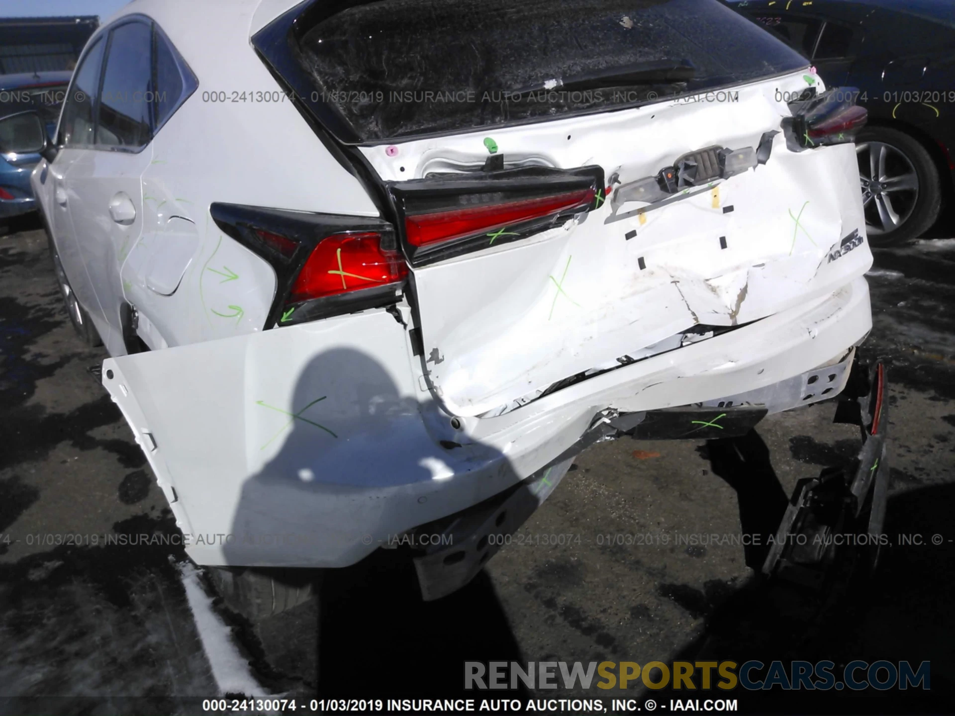 6 Photograph of a damaged car JTJBJRBZ2K2105620 LEXUS NX 2019