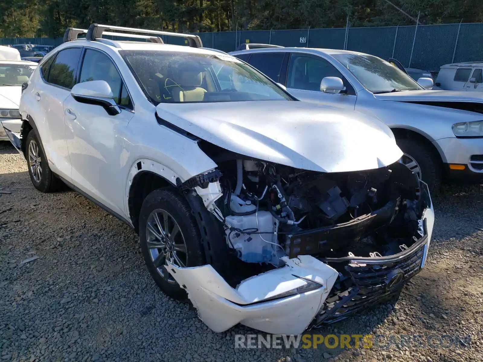 1 Photograph of a damaged car JTJBJRBZ2K2109571 LEXUS NX 2019