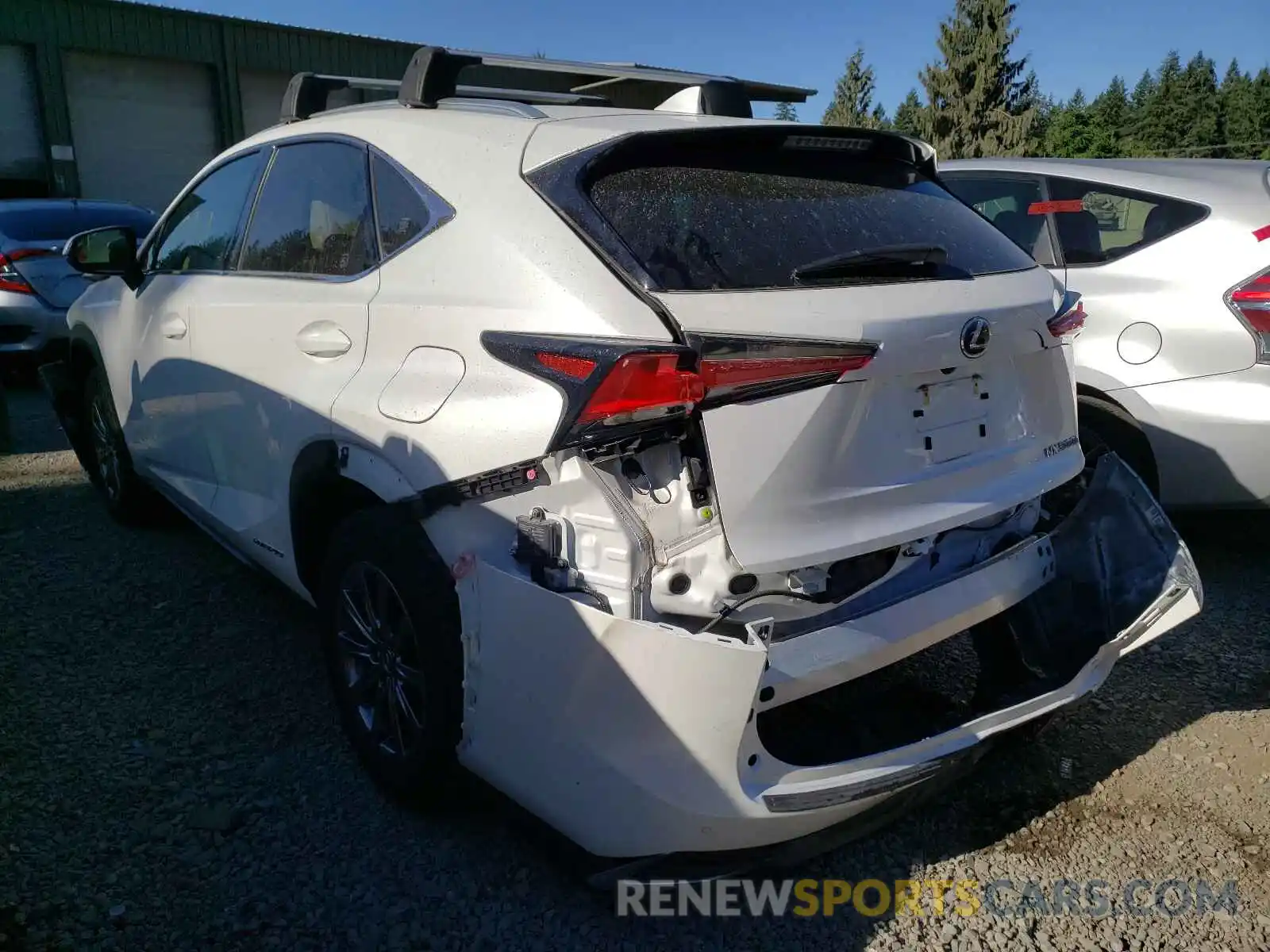 3 Photograph of a damaged car JTJBJRBZ2K2109571 LEXUS NX 2019