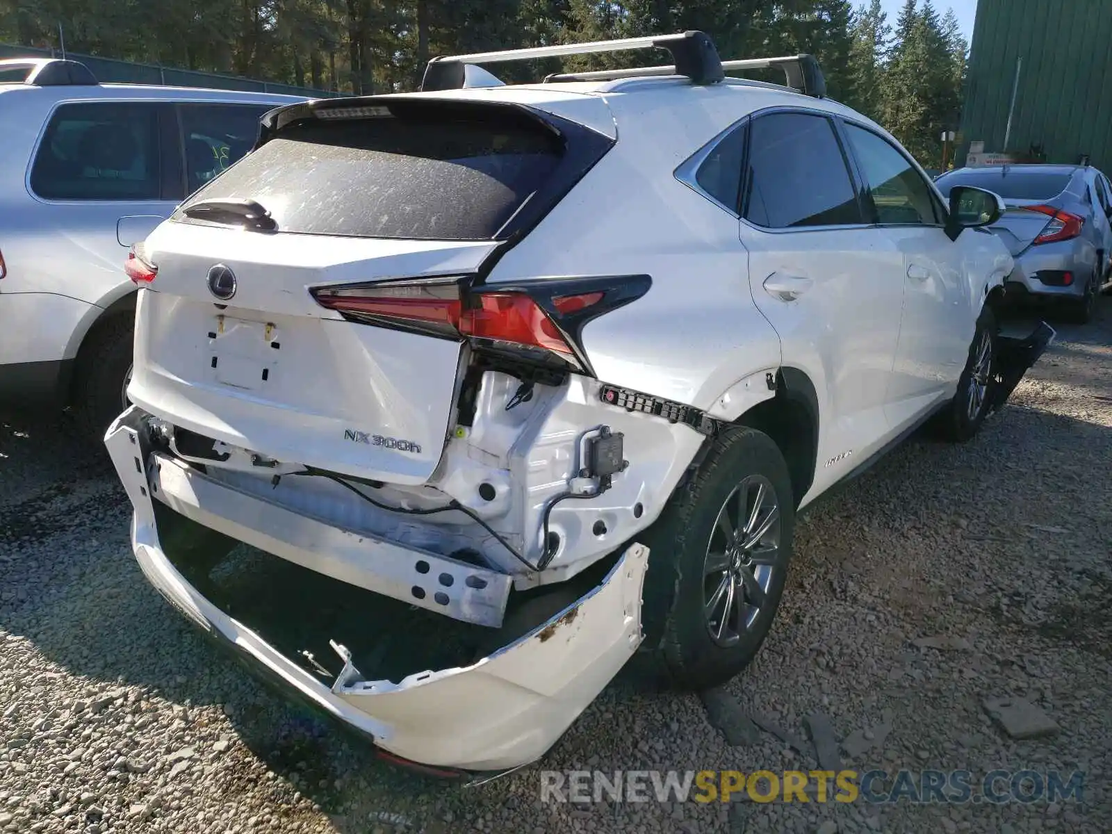 4 Photograph of a damaged car JTJBJRBZ2K2109571 LEXUS NX 2019