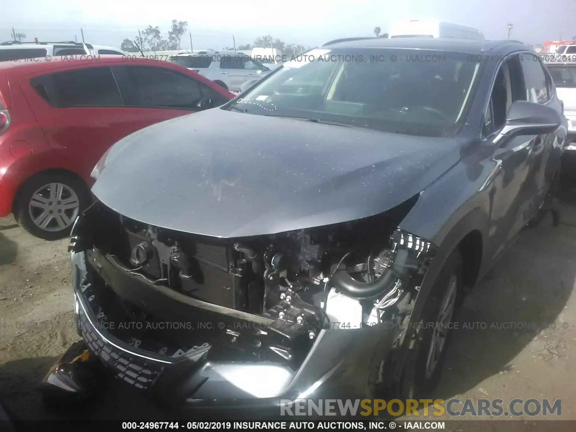 2 Photograph of a damaged car JTJBJRBZ2K2110977 LEXUS NX 2019