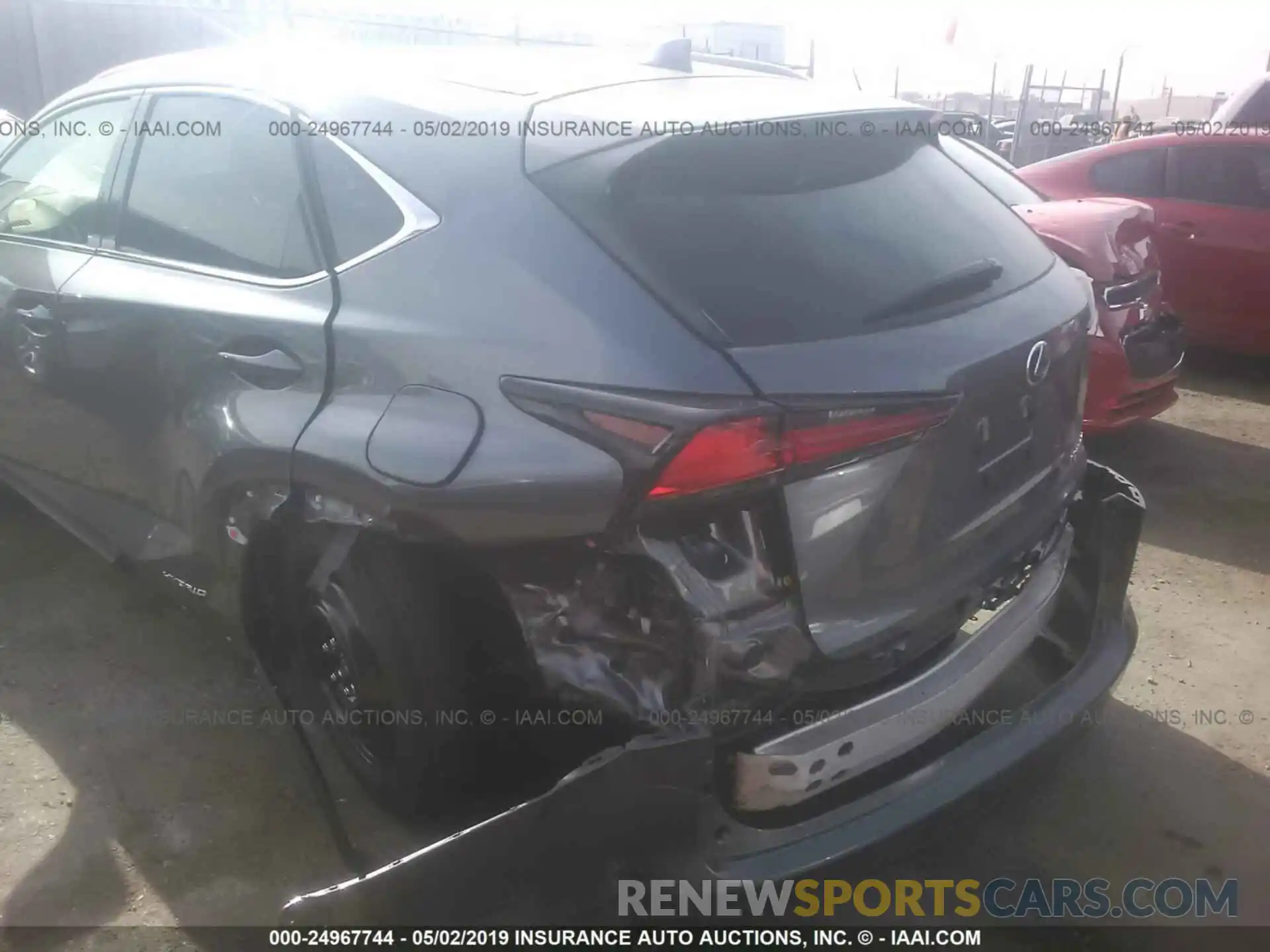 3 Photograph of a damaged car JTJBJRBZ2K2110977 LEXUS NX 2019