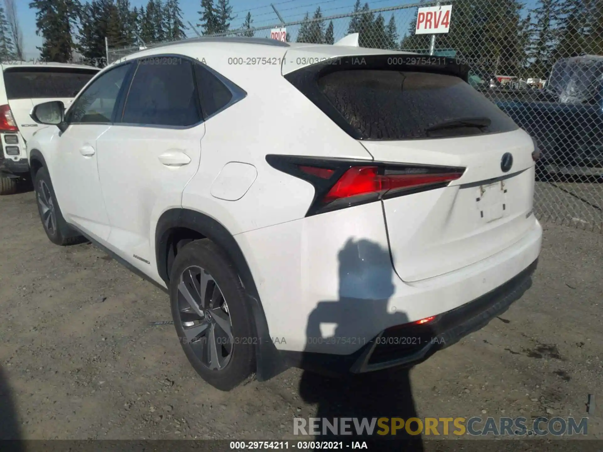 3 Фотография поврежденного автомобиля JTJBJRBZ3K2096846 LEXUS NX 2019