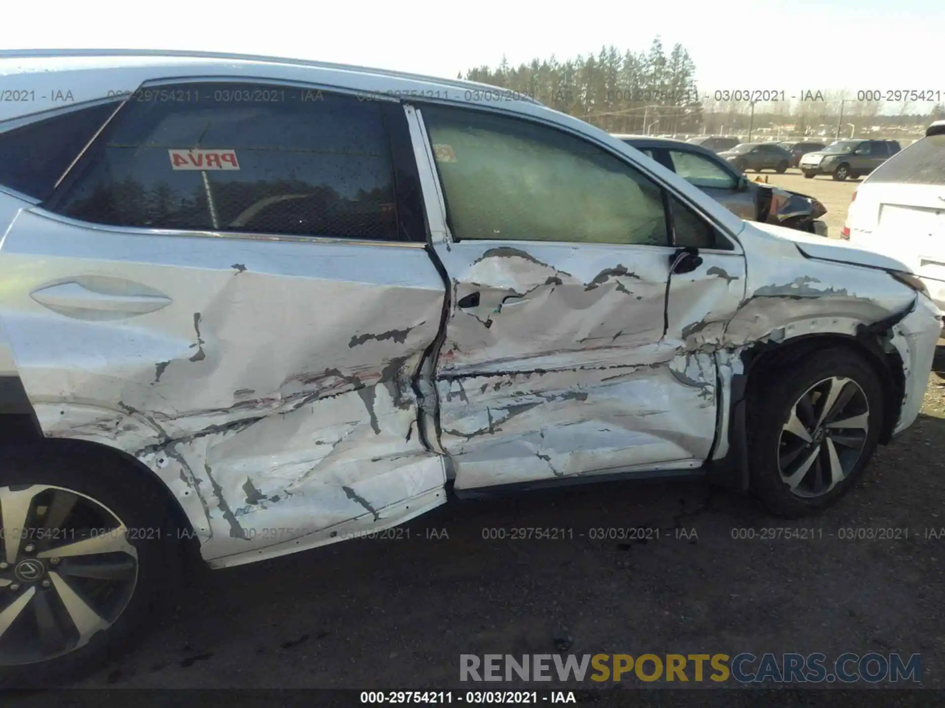 6 Photograph of a damaged car JTJBJRBZ3K2096846 LEXUS NX 2019